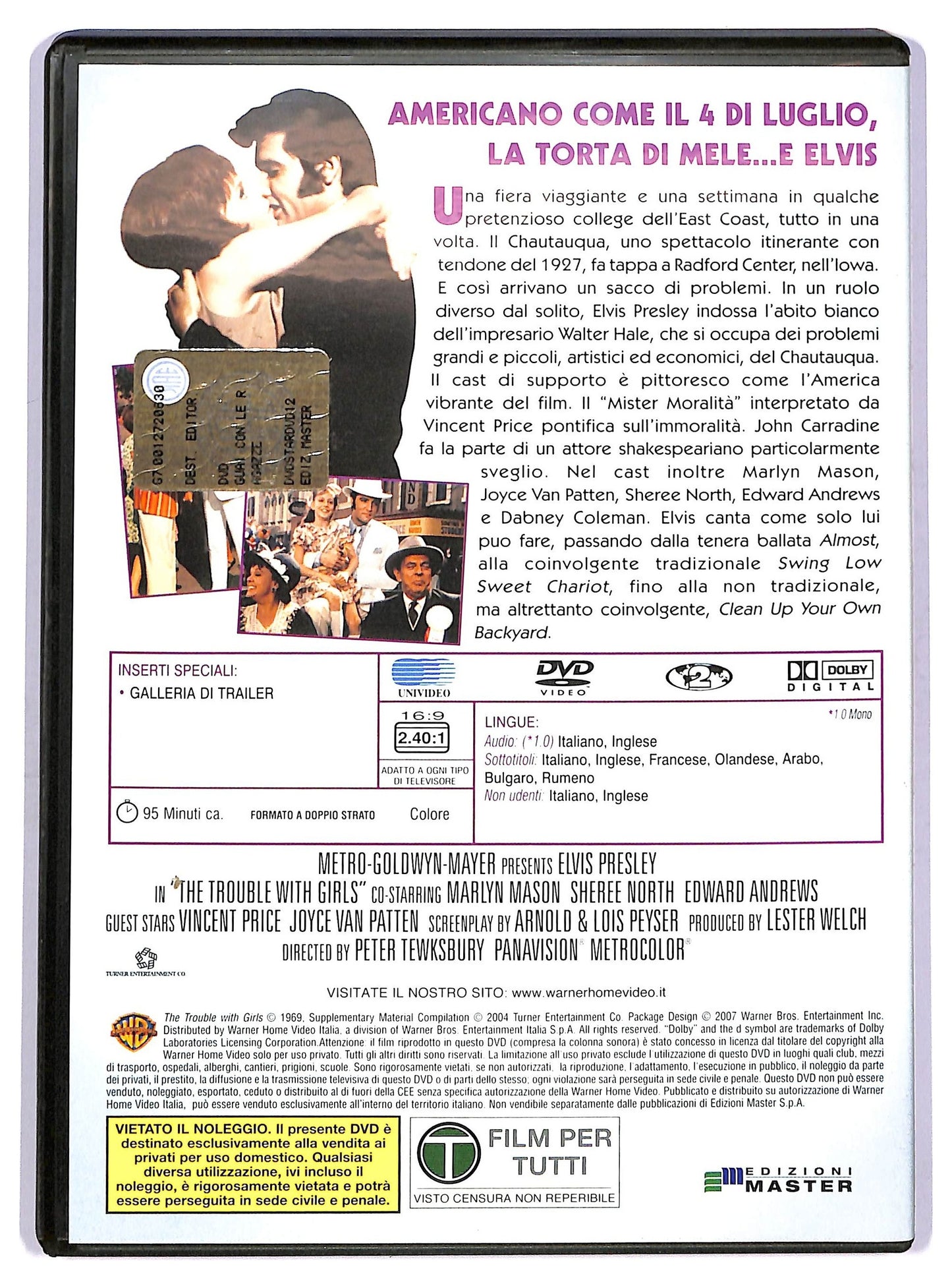 EBOND Elvis - Guai Con Le Ragazze DVD D740647