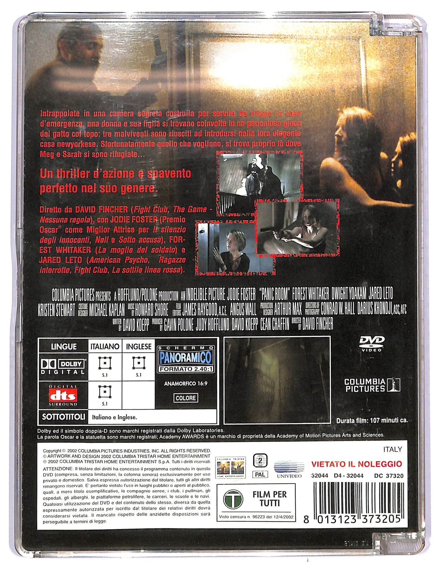 EBOND Panic Room SJB DVD D740660