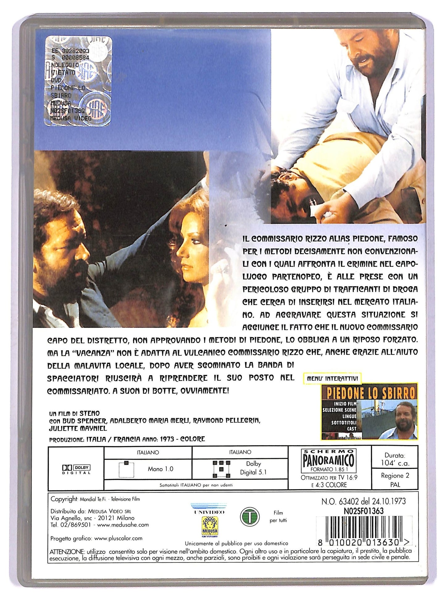 EBOND Piedone lo sbirro DVD D740663