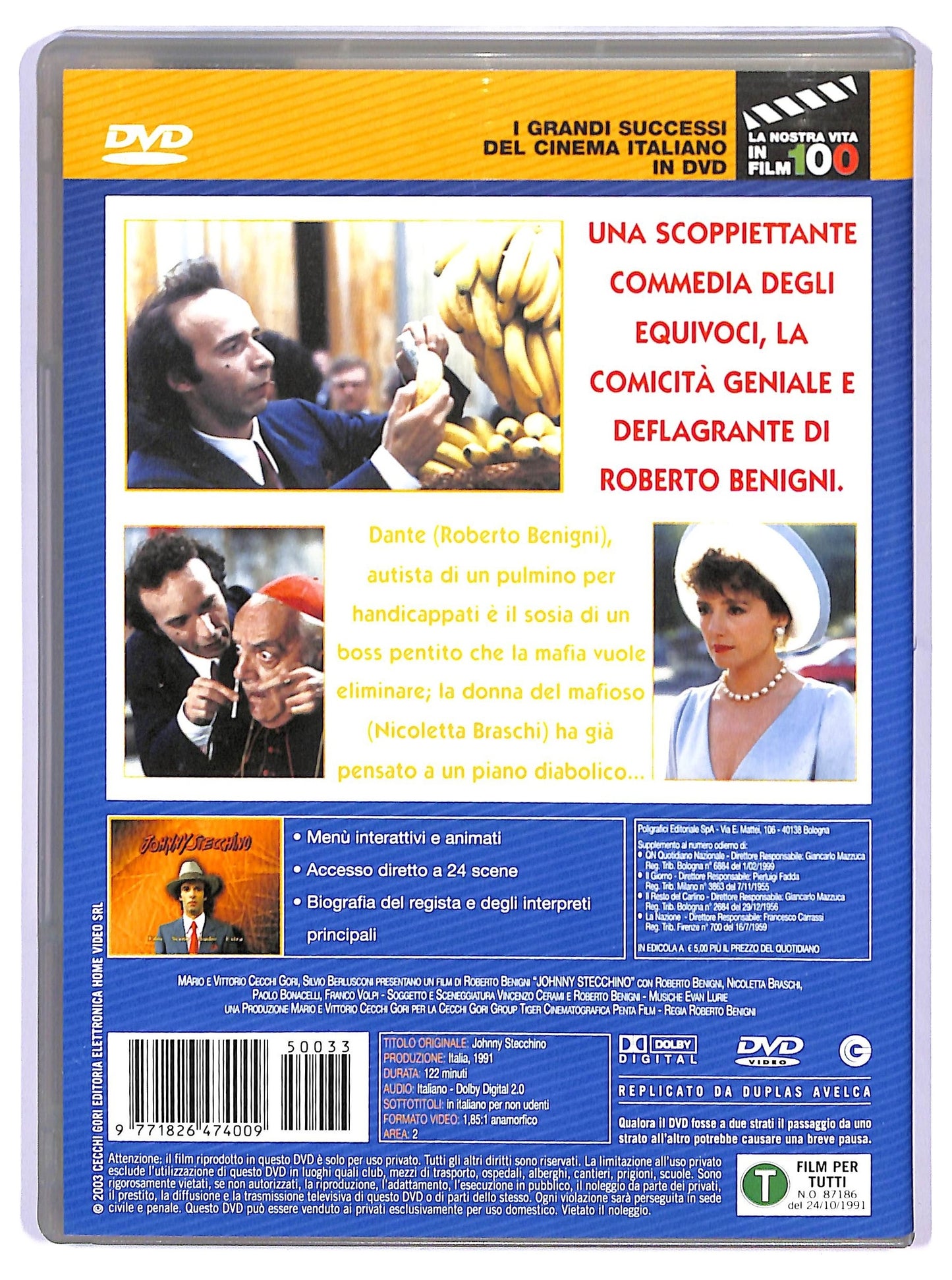 EBOND Johnny Stecchino, volume 51 EDITORIALE DVD D740735