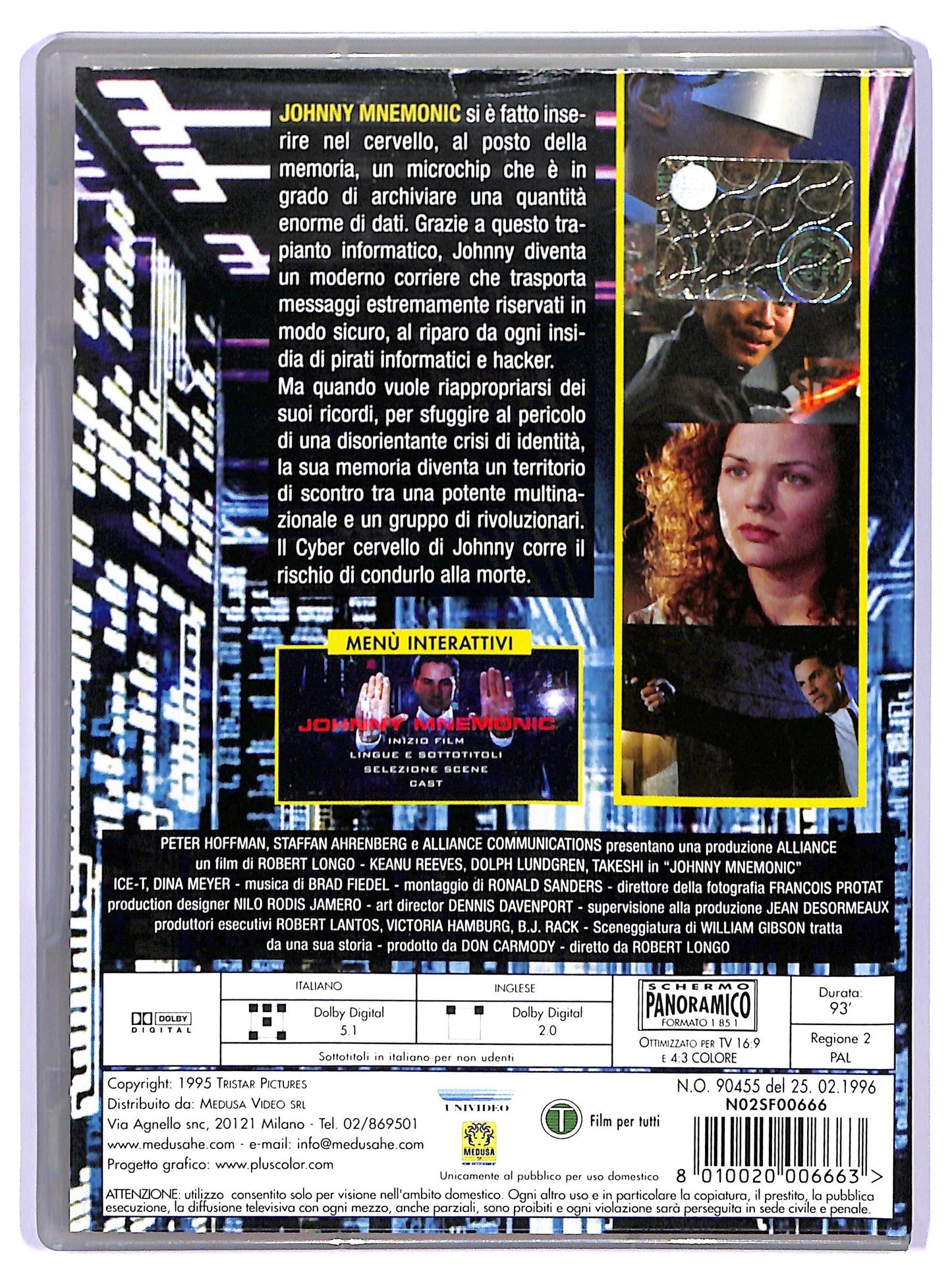 EBOND Johnny Mnemonic DVD D740863