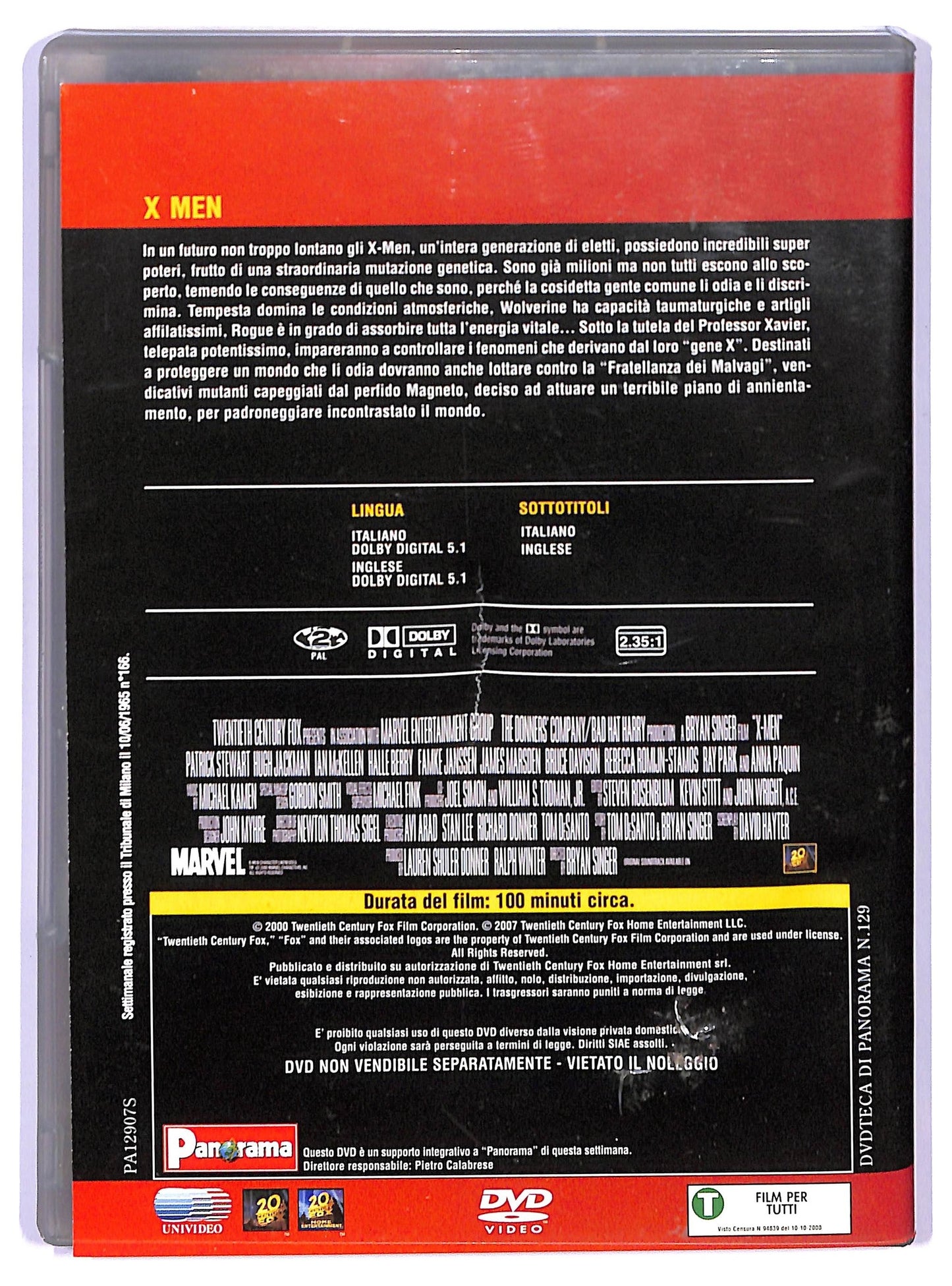 EBOND X-Men EDITORIALE DVD D740903