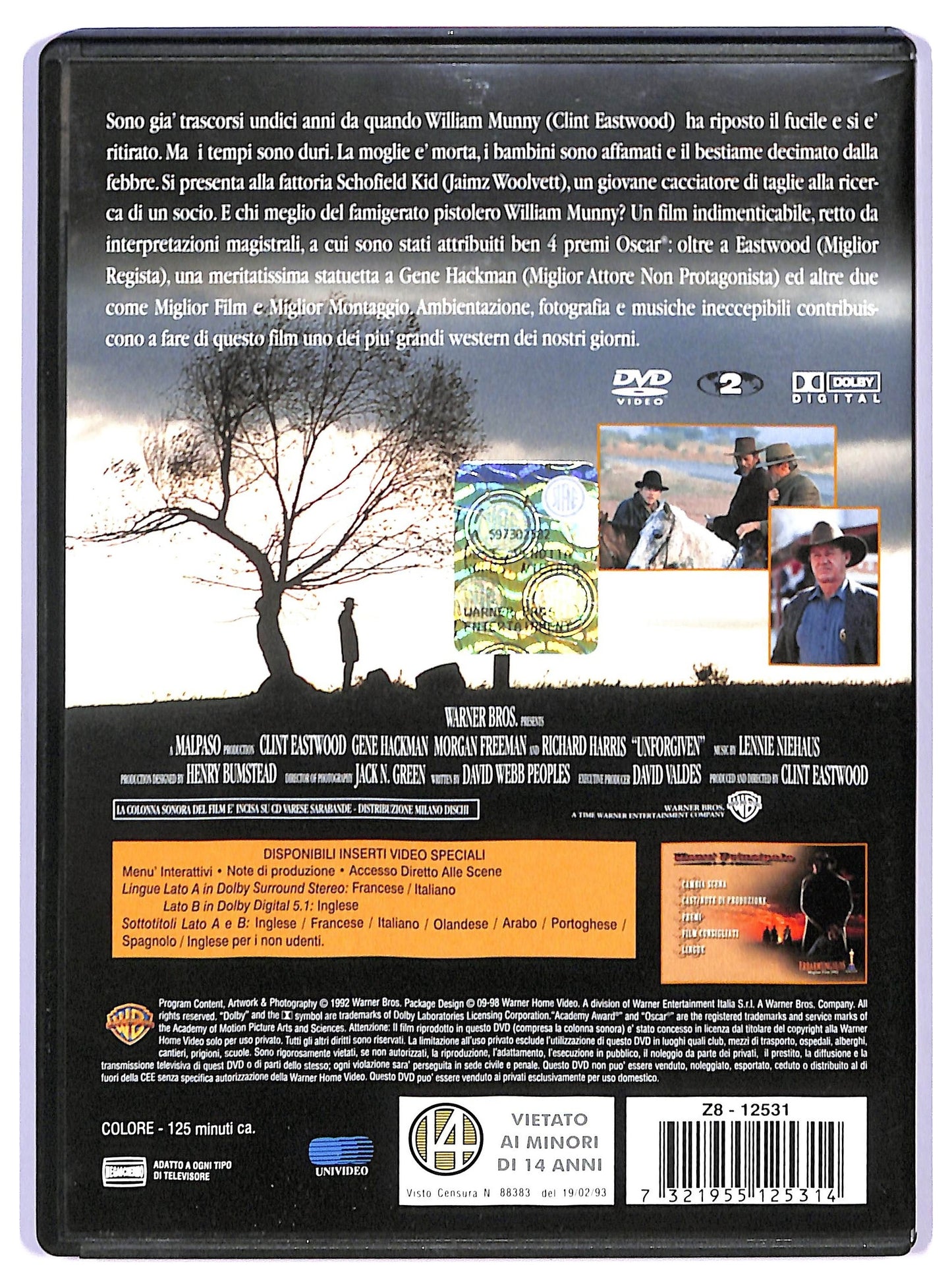 EBOND Gli spietati DVD D740919