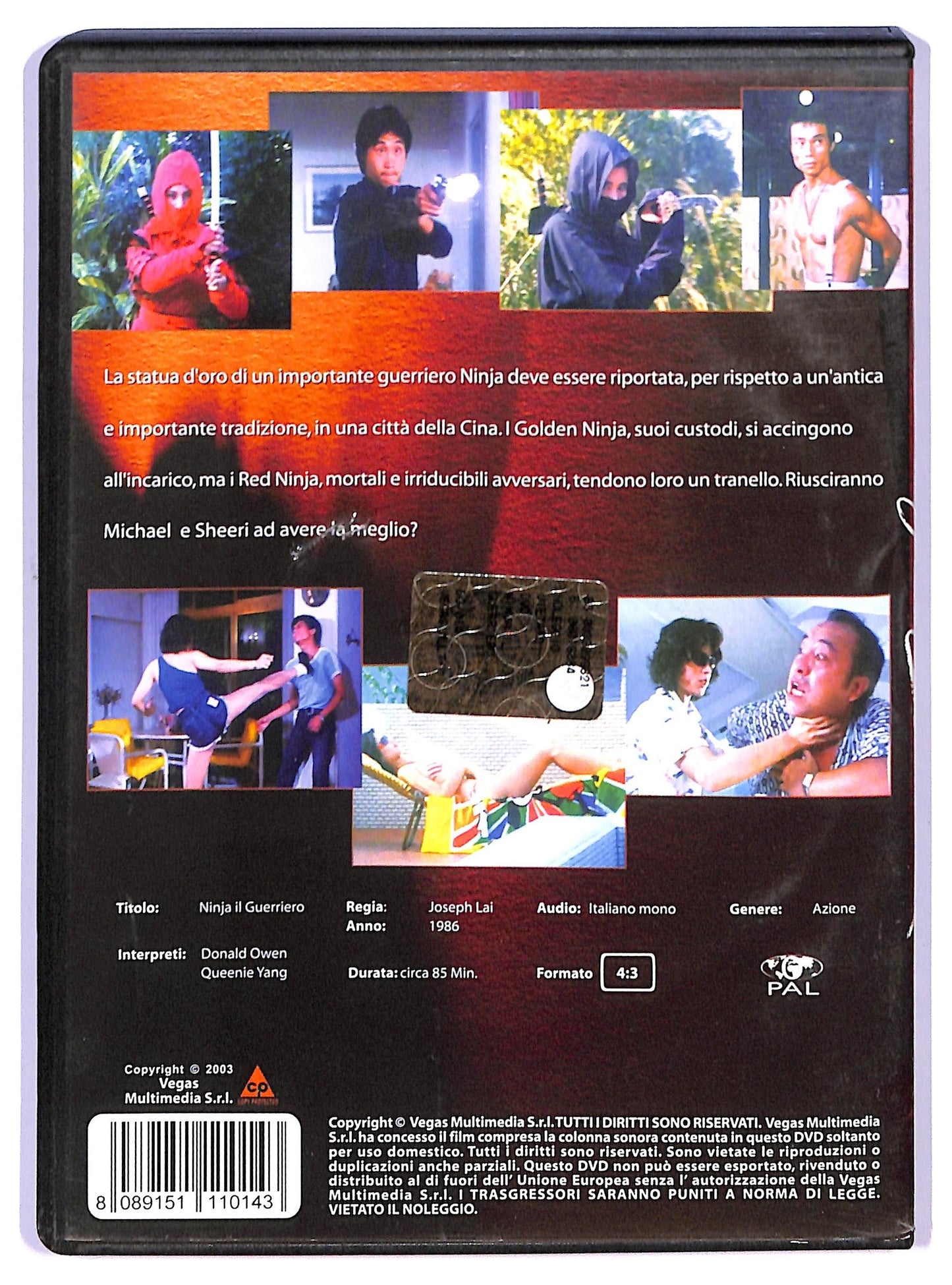 EBOND Ninja Il Guerriero DVD D740930