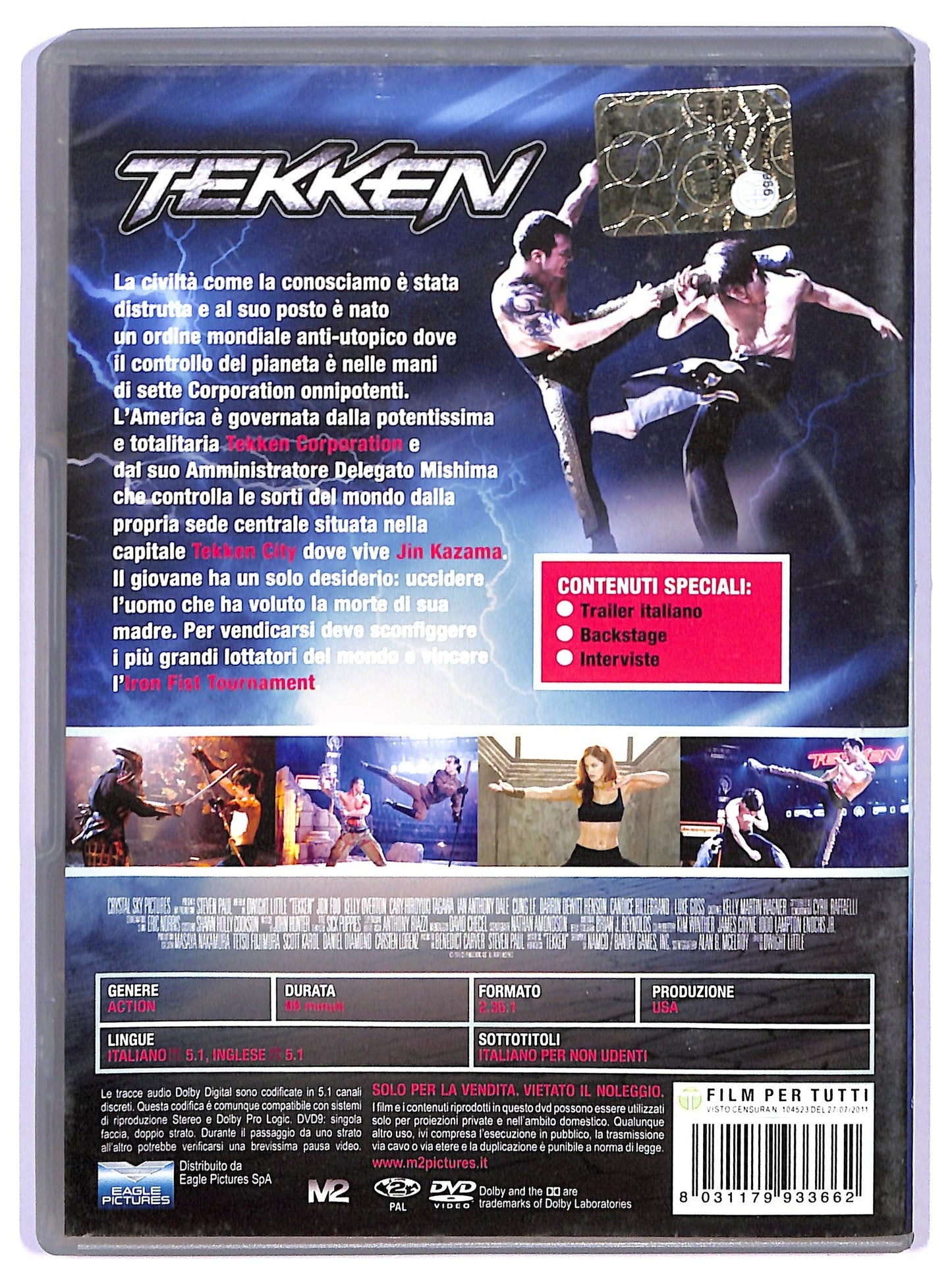 EBOND Tekken DVD D740944