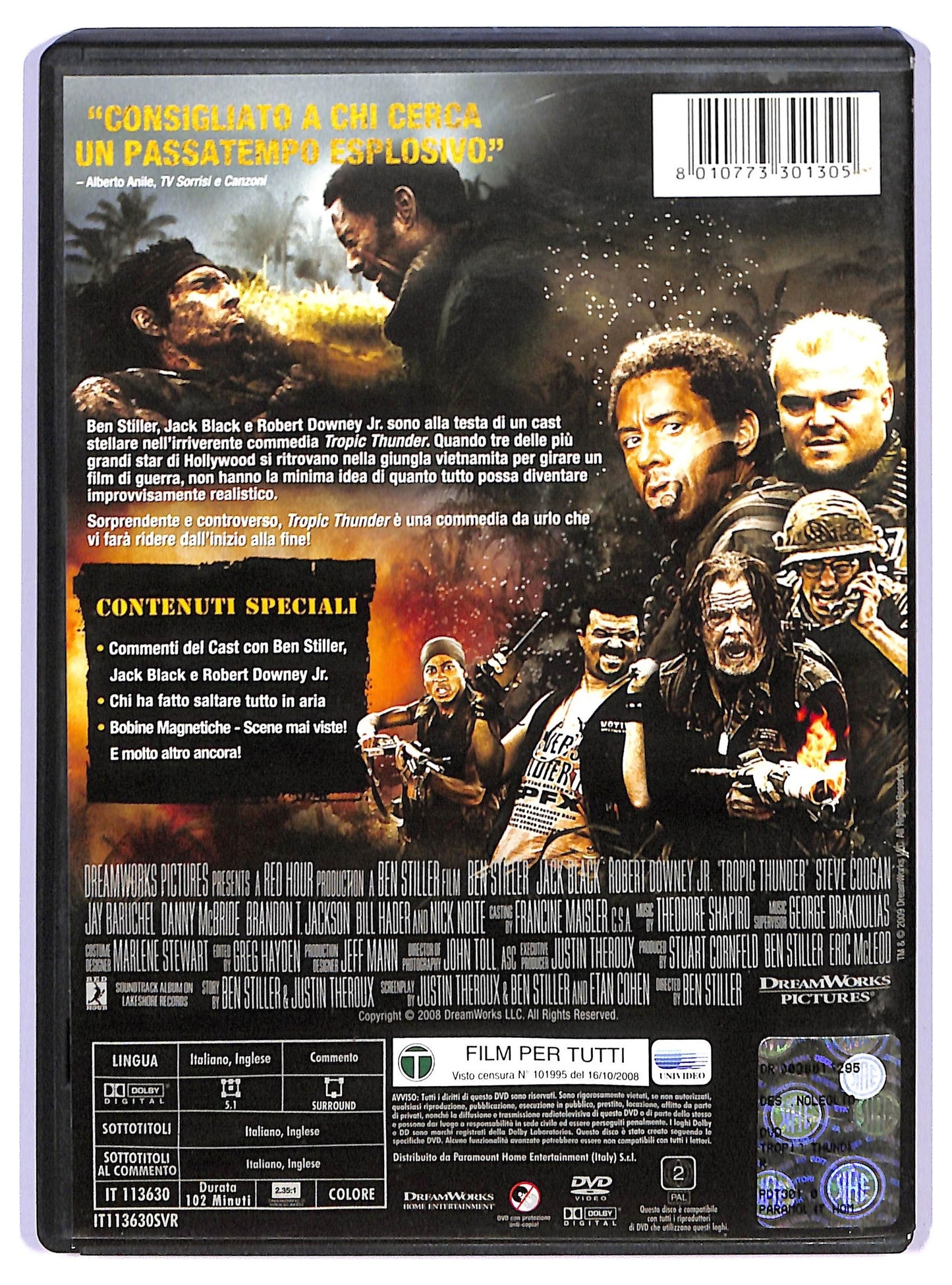 EBOND tropic thunder DVD D740960