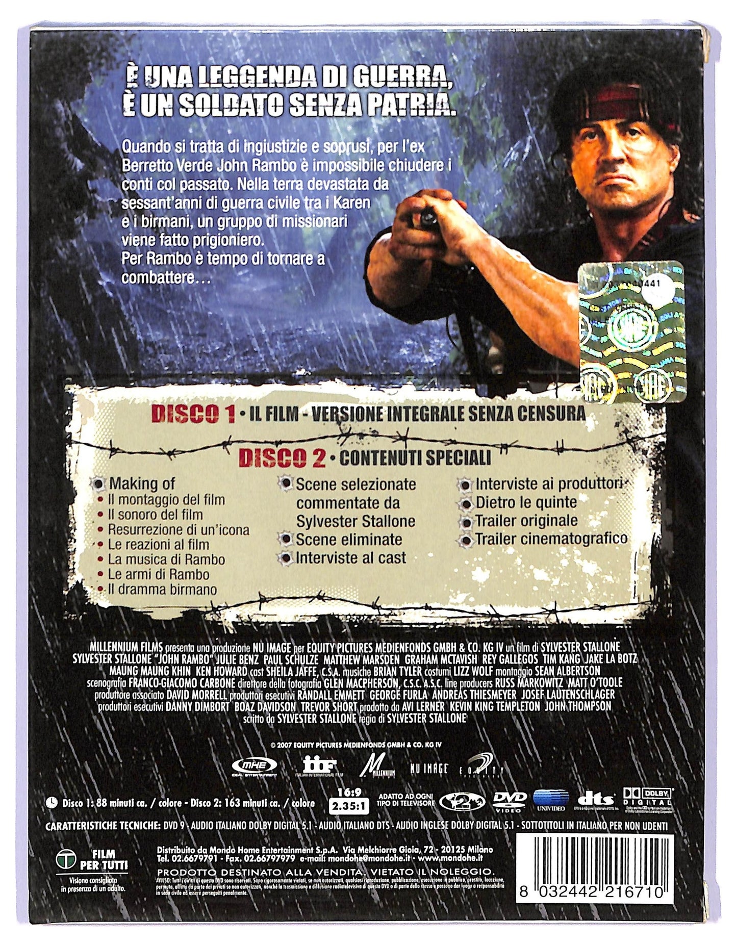 EBOND John Rambo slipcase DVD D741015