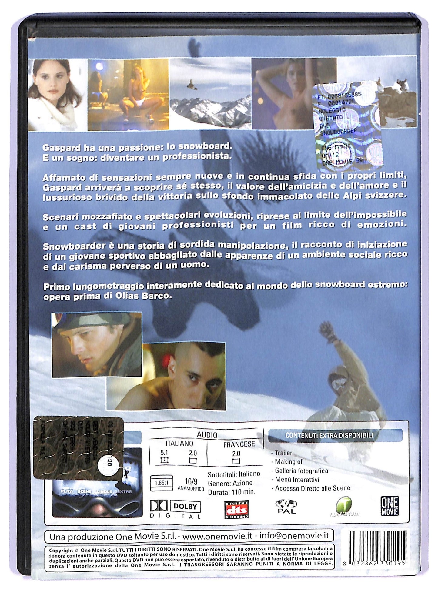 EBOND Snowboarder DVD D741018