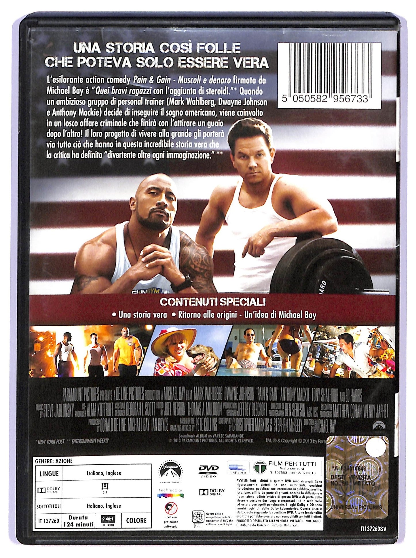 EBOND Pain & Gain - Muscoli e denaro DVD D741038
