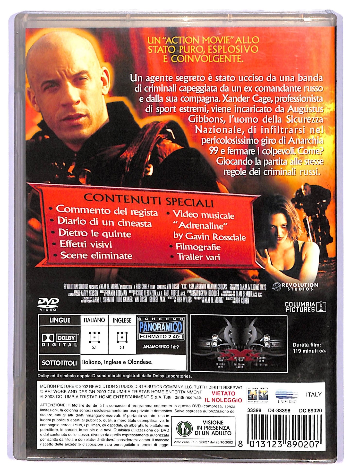 EBOND xXx - Digipack DVD D741040