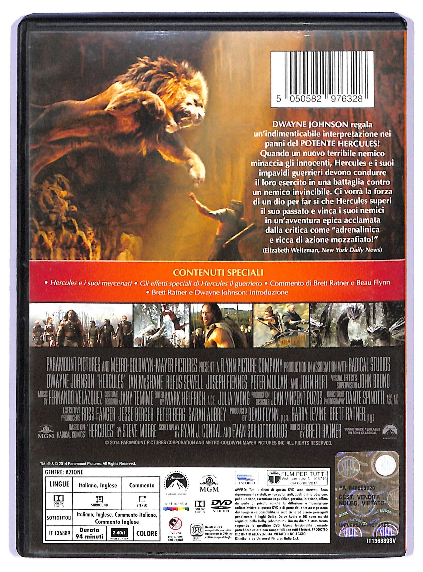EBOND hercules il guerriero DVD D741050