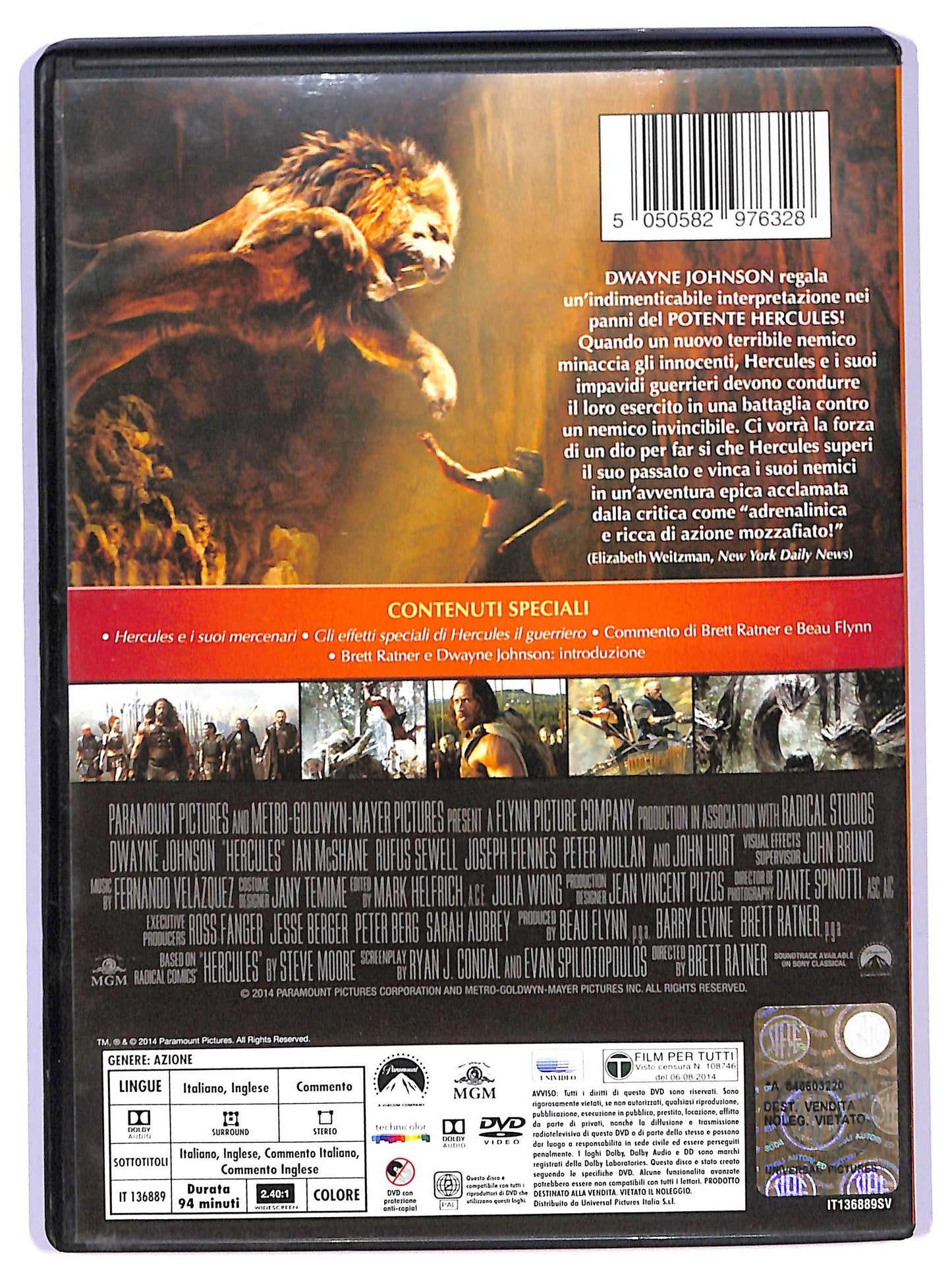 EBOND hercules il guerriero DVD D741051