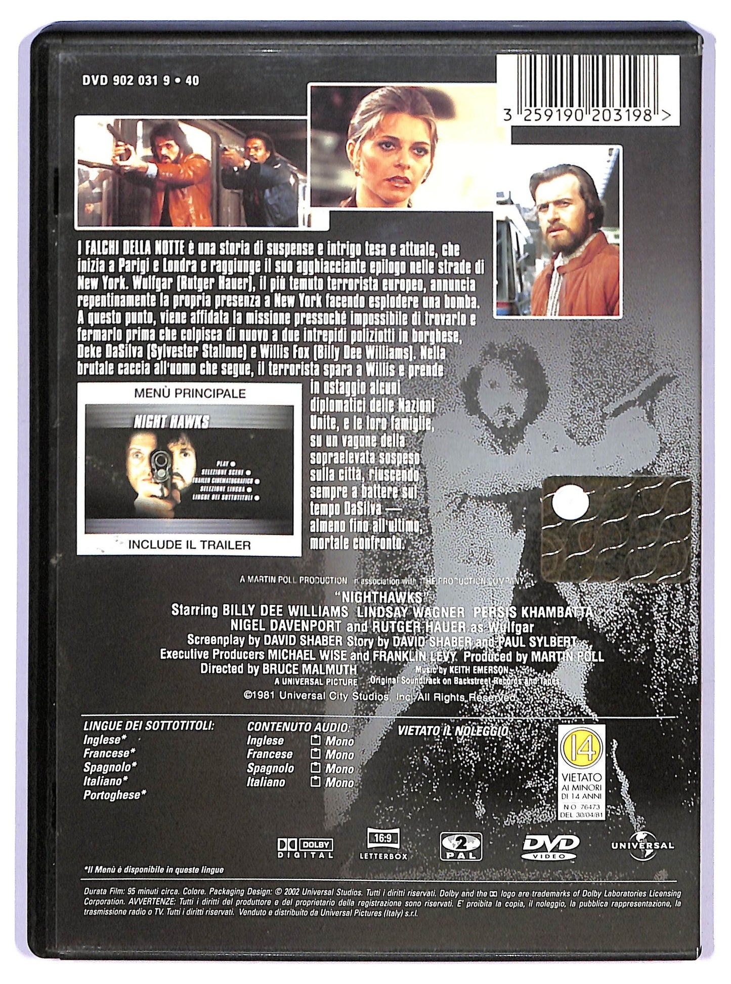 EBOND I Falchi Della Notte DVD D741143