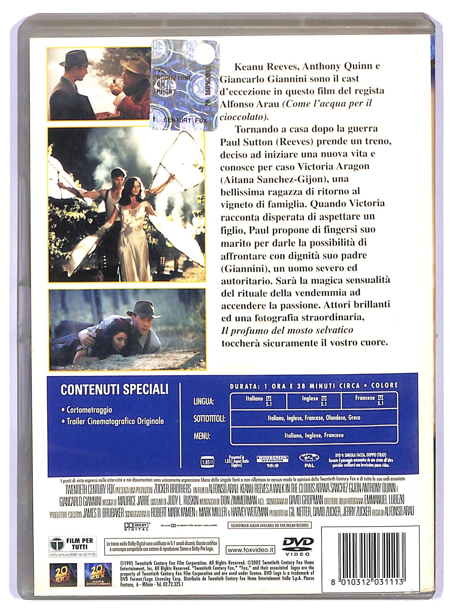 EBOND Il profumo del mostro selvatico DVD D741223