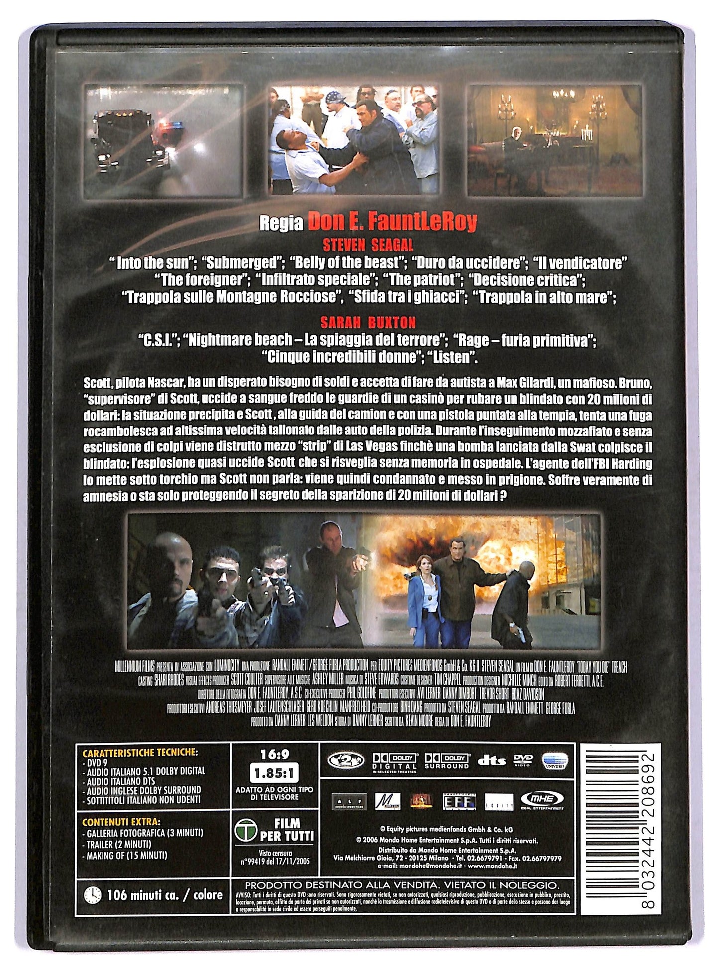 EBOND Today You Die DVD D741302