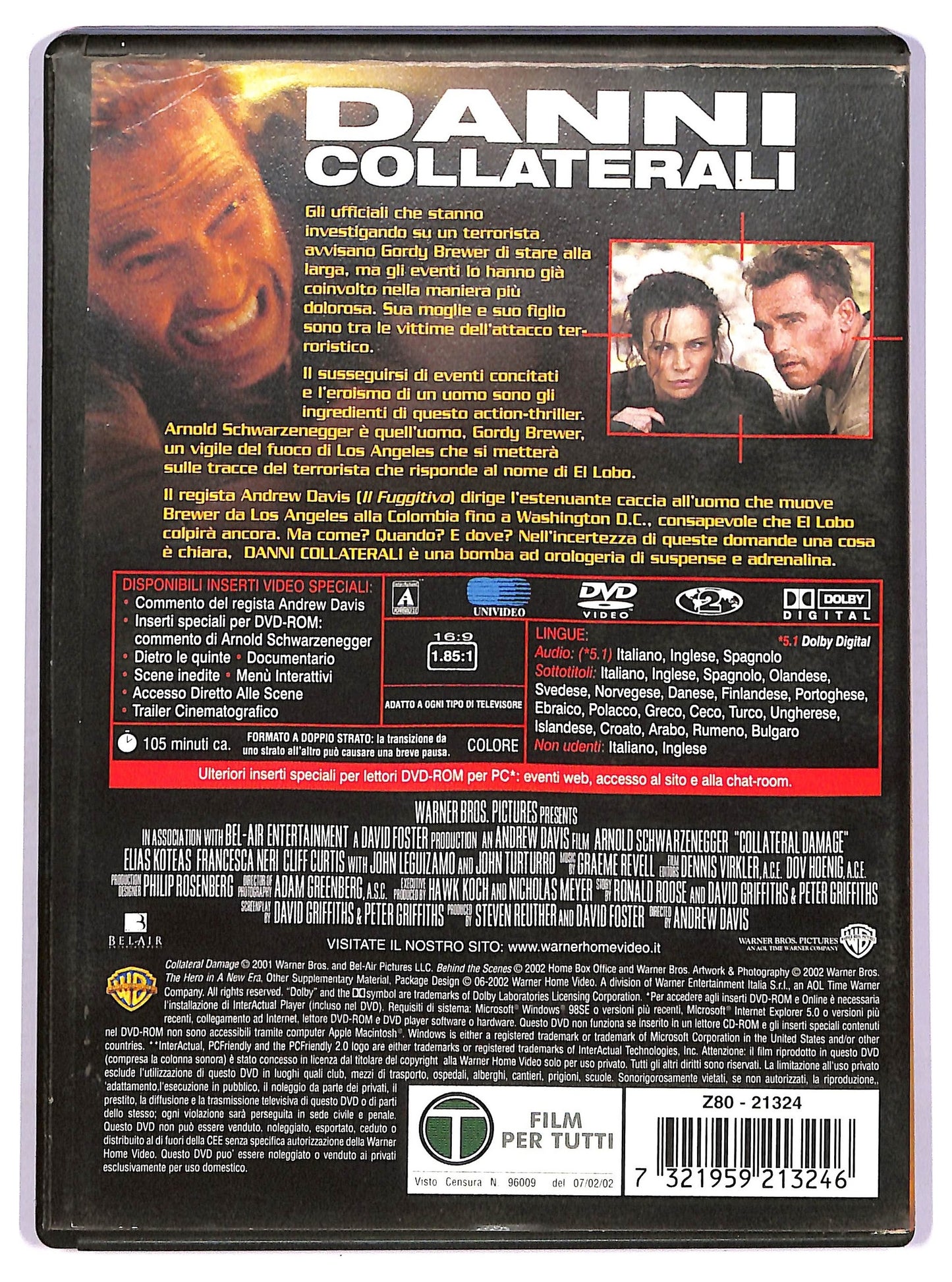 EBOND Danni collaterali DVD D741349