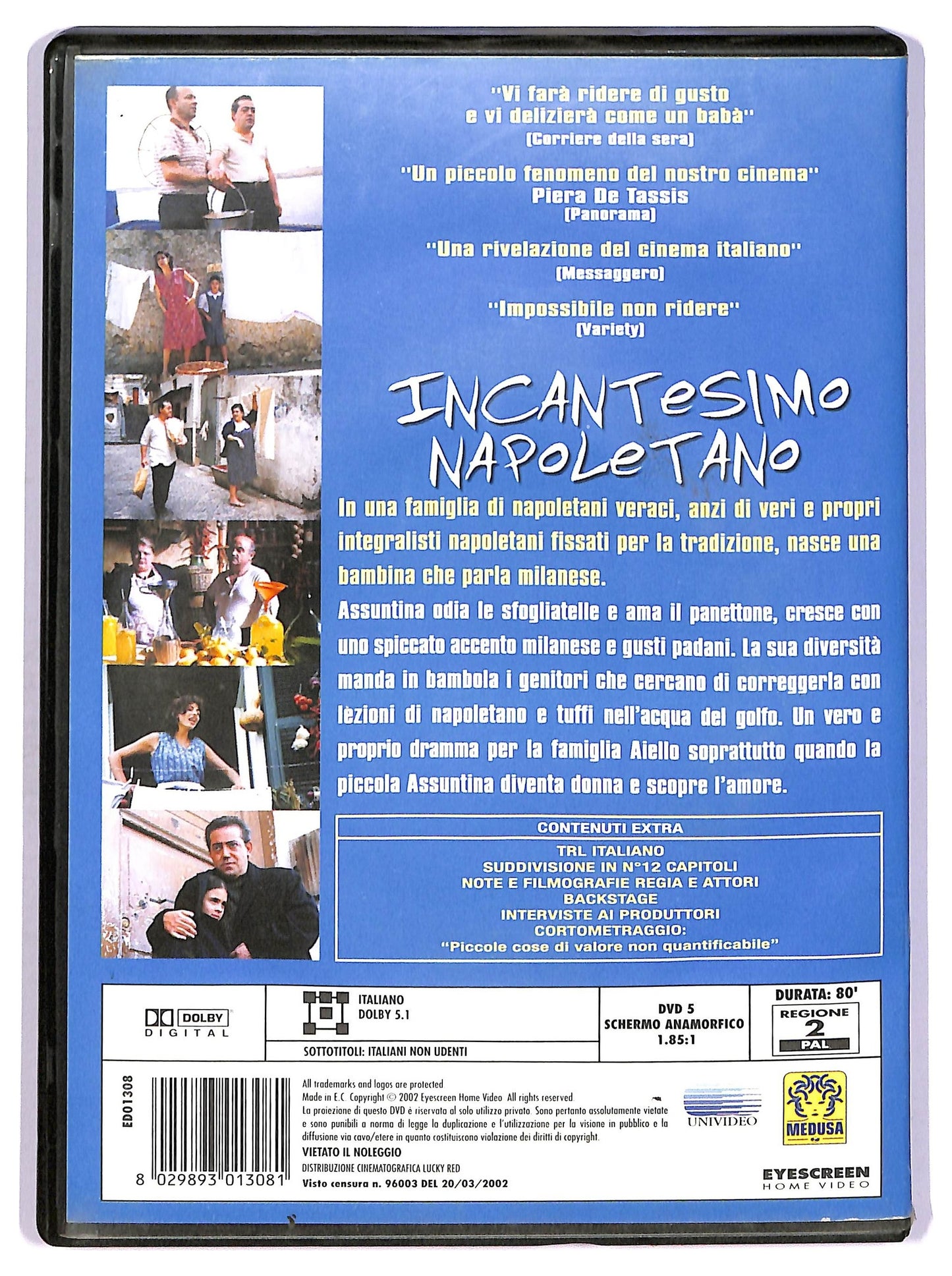 EBOND Incantesimo napoletano DVD D741408