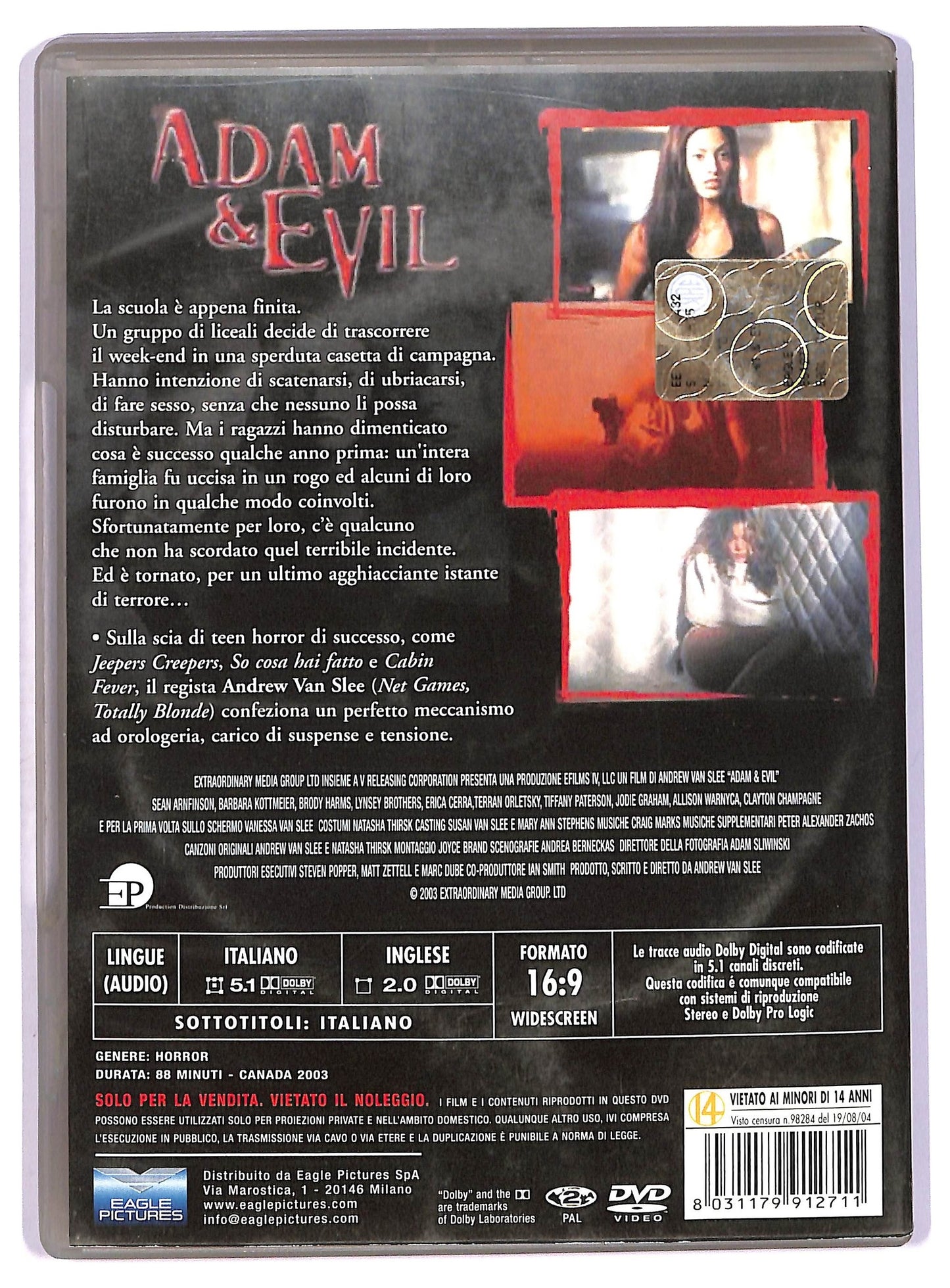 EBOND Adam e evil DVD D741417