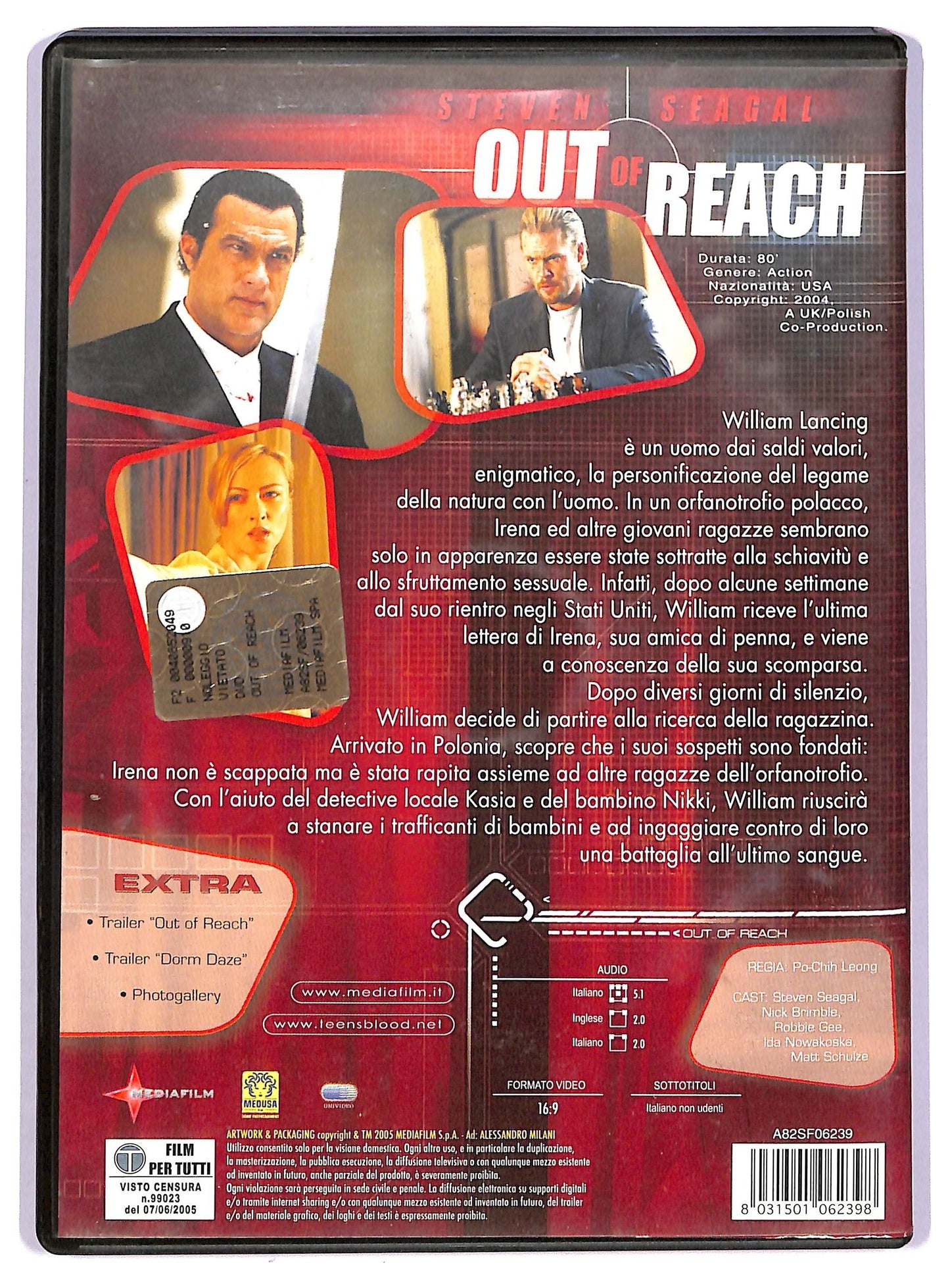 EBOND Out Of Reach DVD D741418