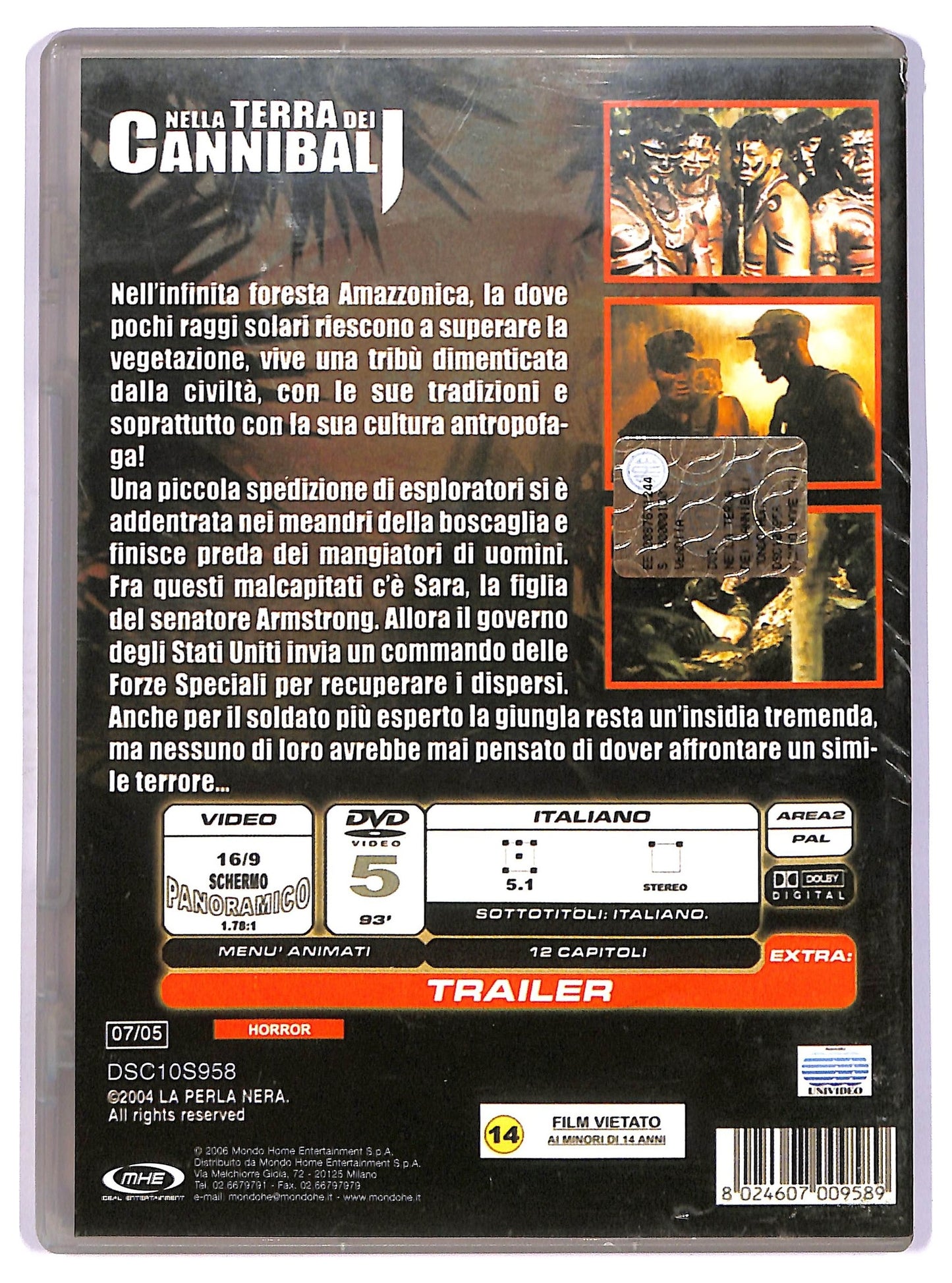 EBOND Nella terra dei cannibali DVD D741454