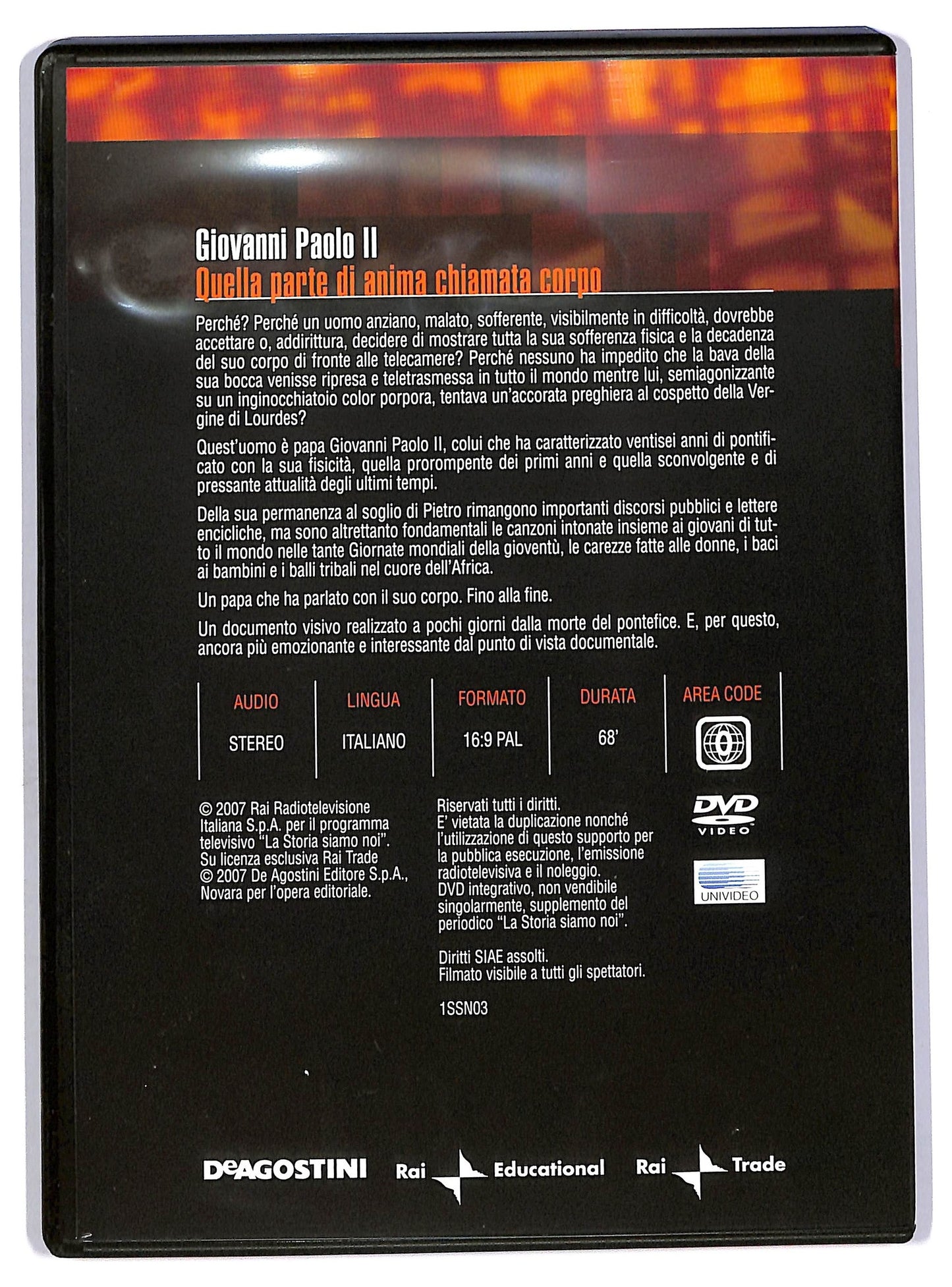 EBOND Giovanni Paolo II - Quella parte di anima vol.3 EDITORIALE DVD D741626