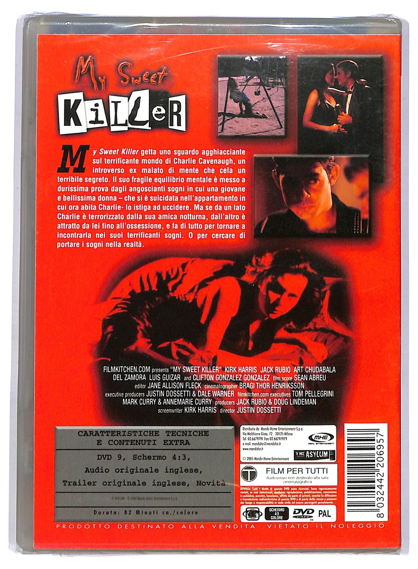 EBOND my sweet killer DVD D741632