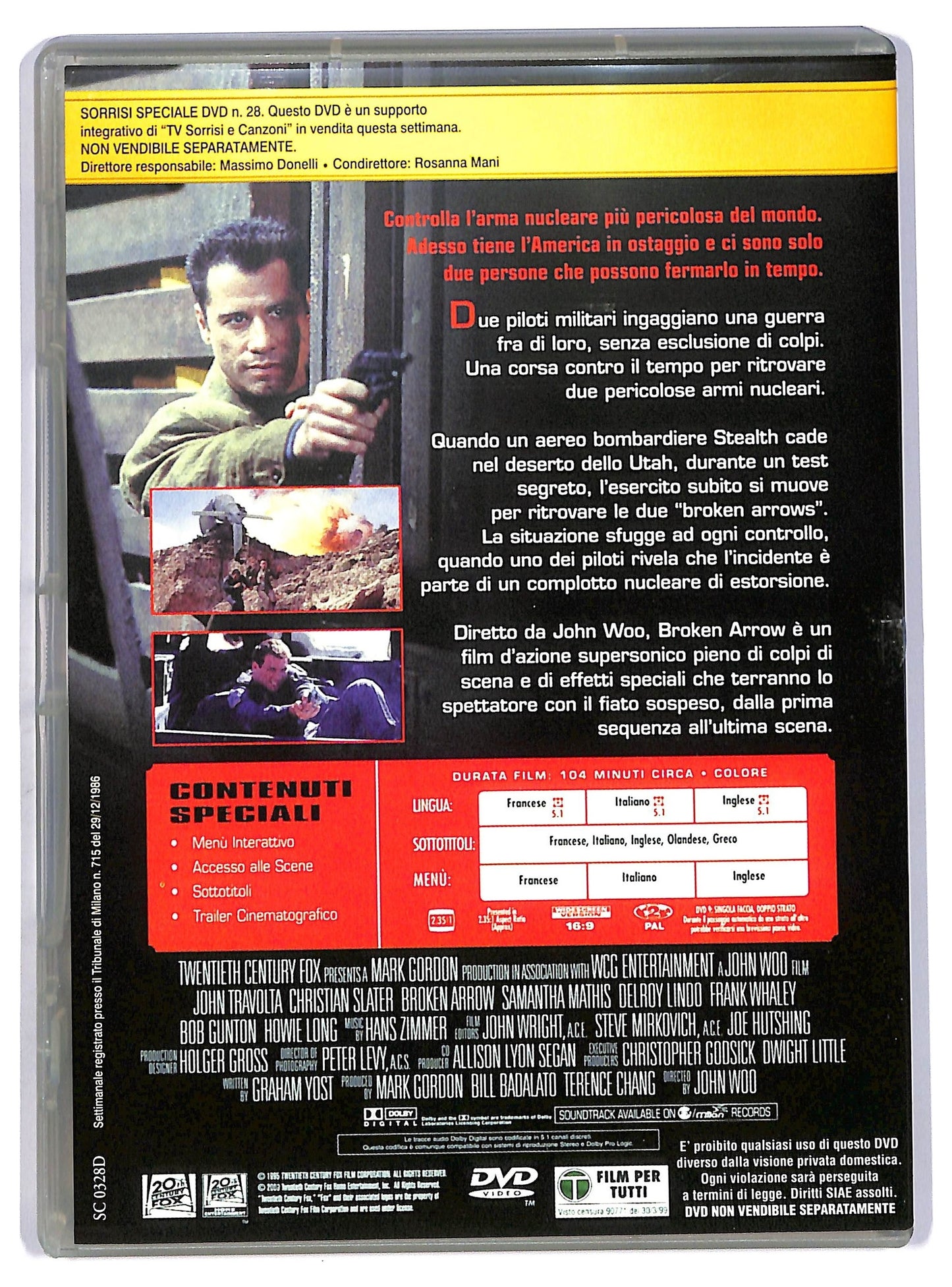 EBOND Nome in codice: Broken Arrow EDITORIALE DVD D741643