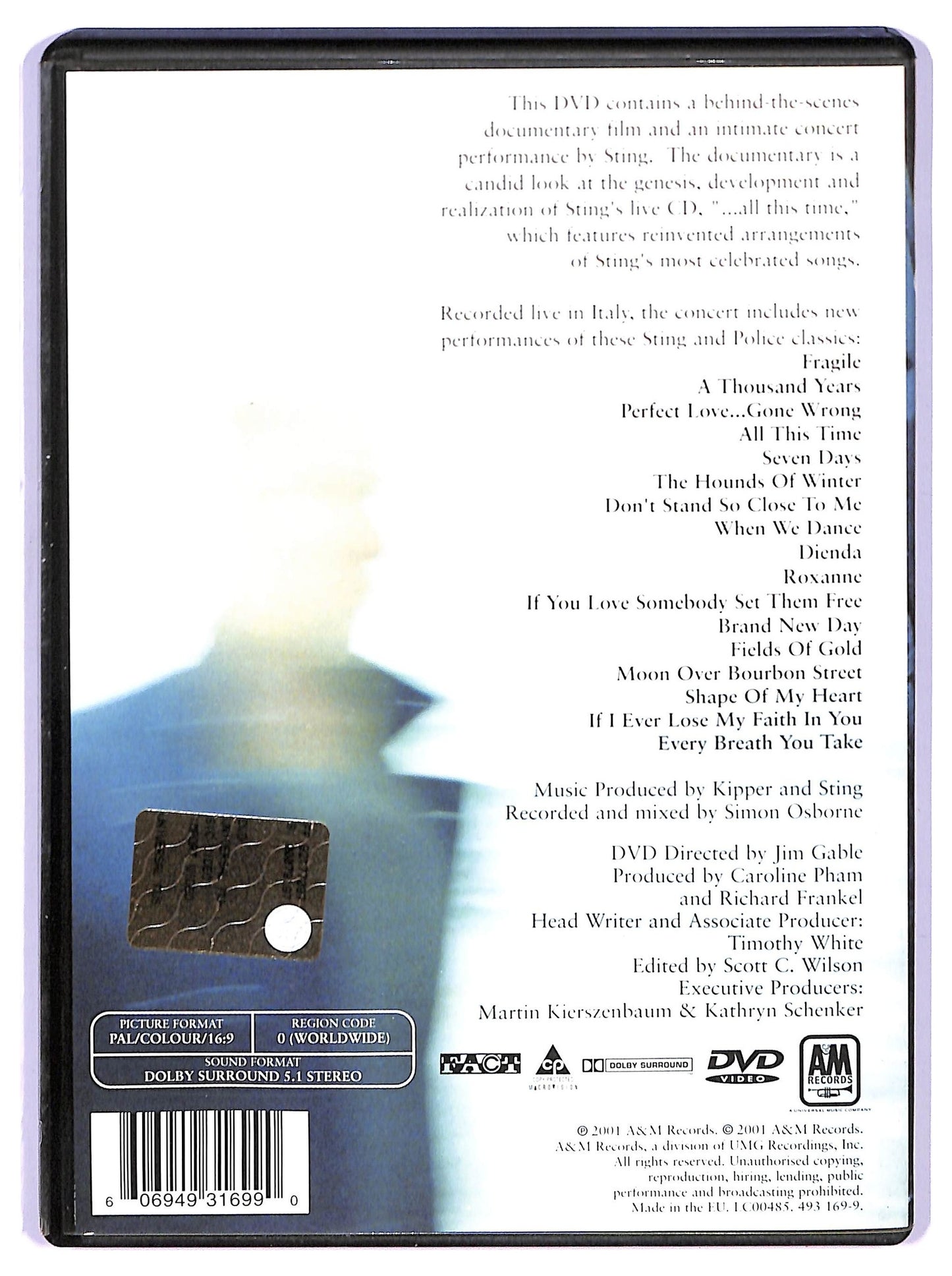 EBOND ...All This Time DVD D741716