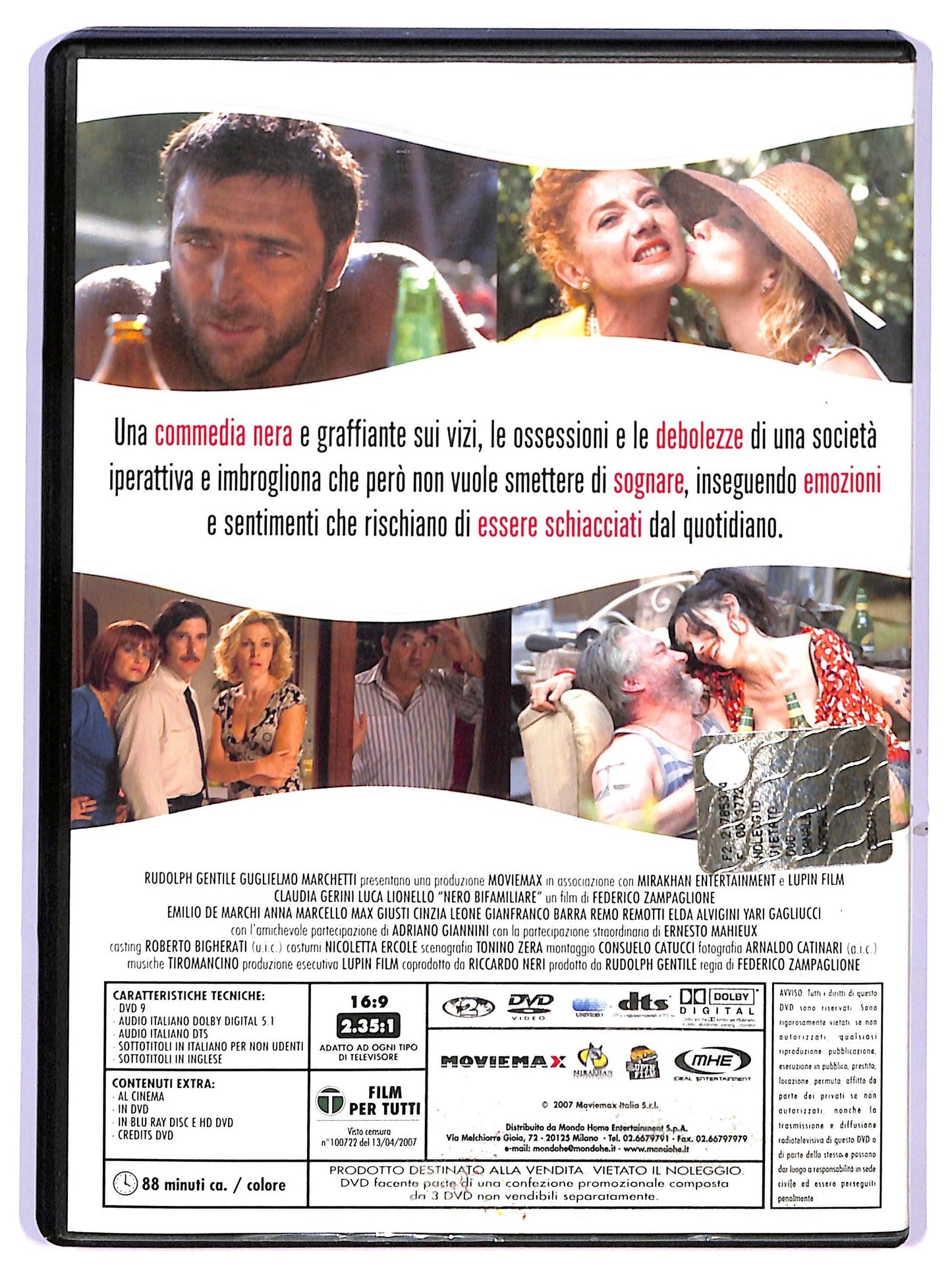 EBOND Nero bifamiliare EDITORIALE DVD D741719