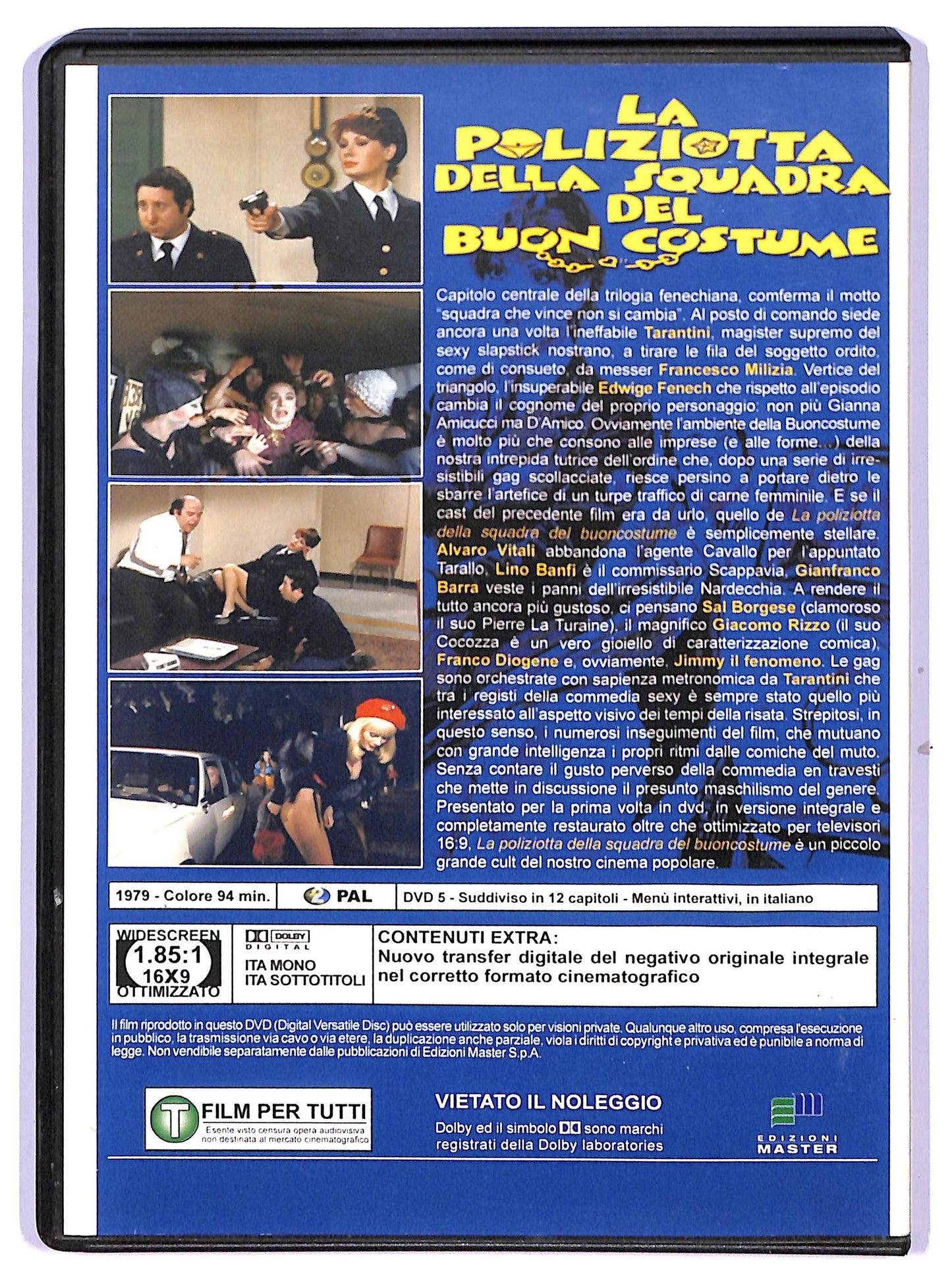 EBOND La poliziotta della squadra del buon costume - EDITORIALE DVD D741737