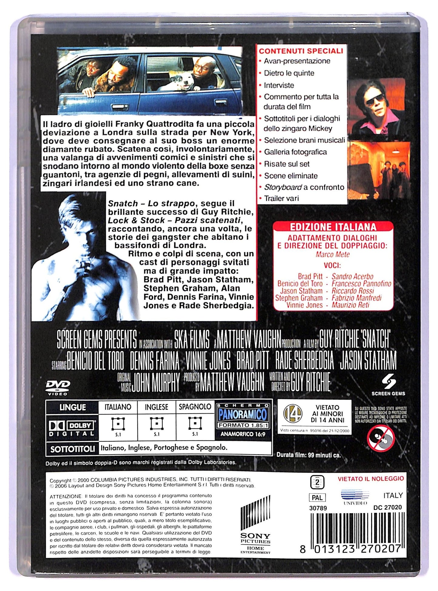 EBOND Snatch lo strappo DVD D741750