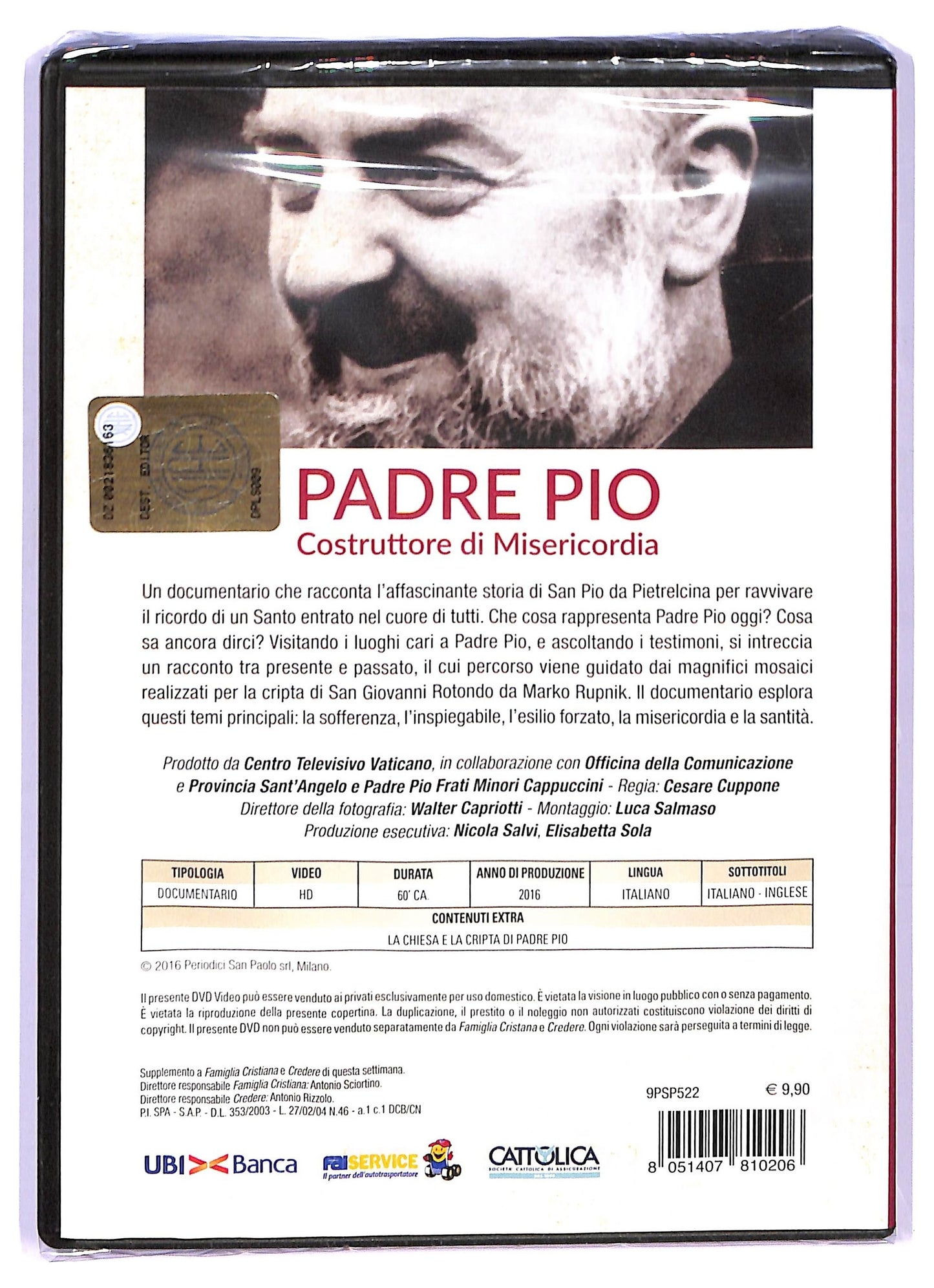 EBOND Padre pio - costruttore di misericordia DVD D741810