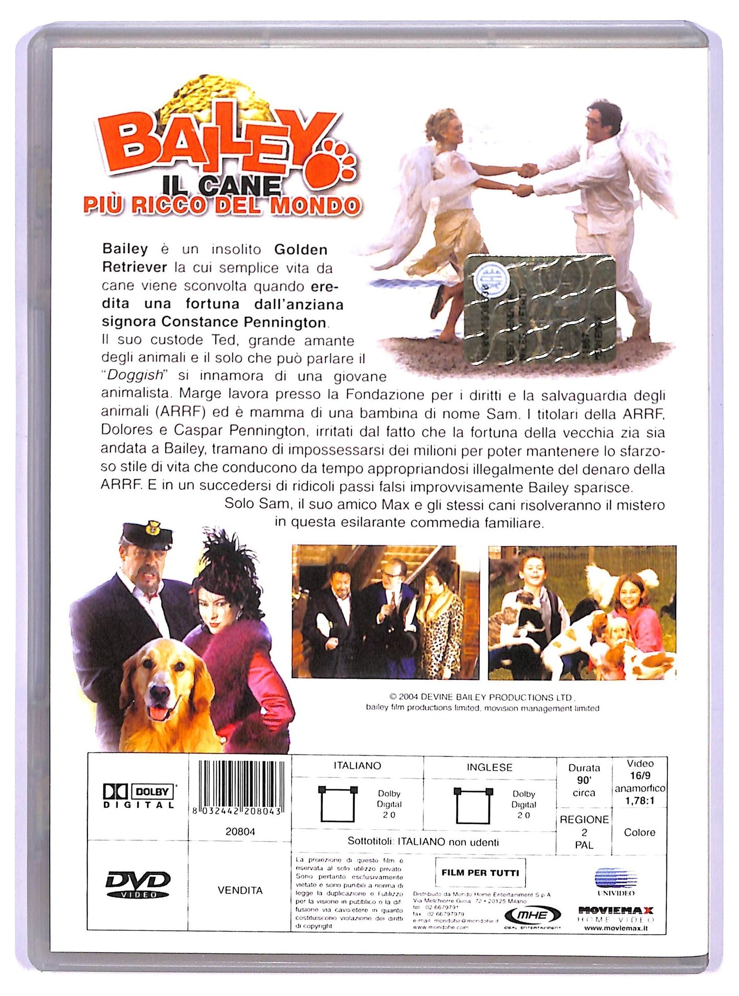 EBOND Bailey - Il cane piu' ricco del mondo DVD D741859