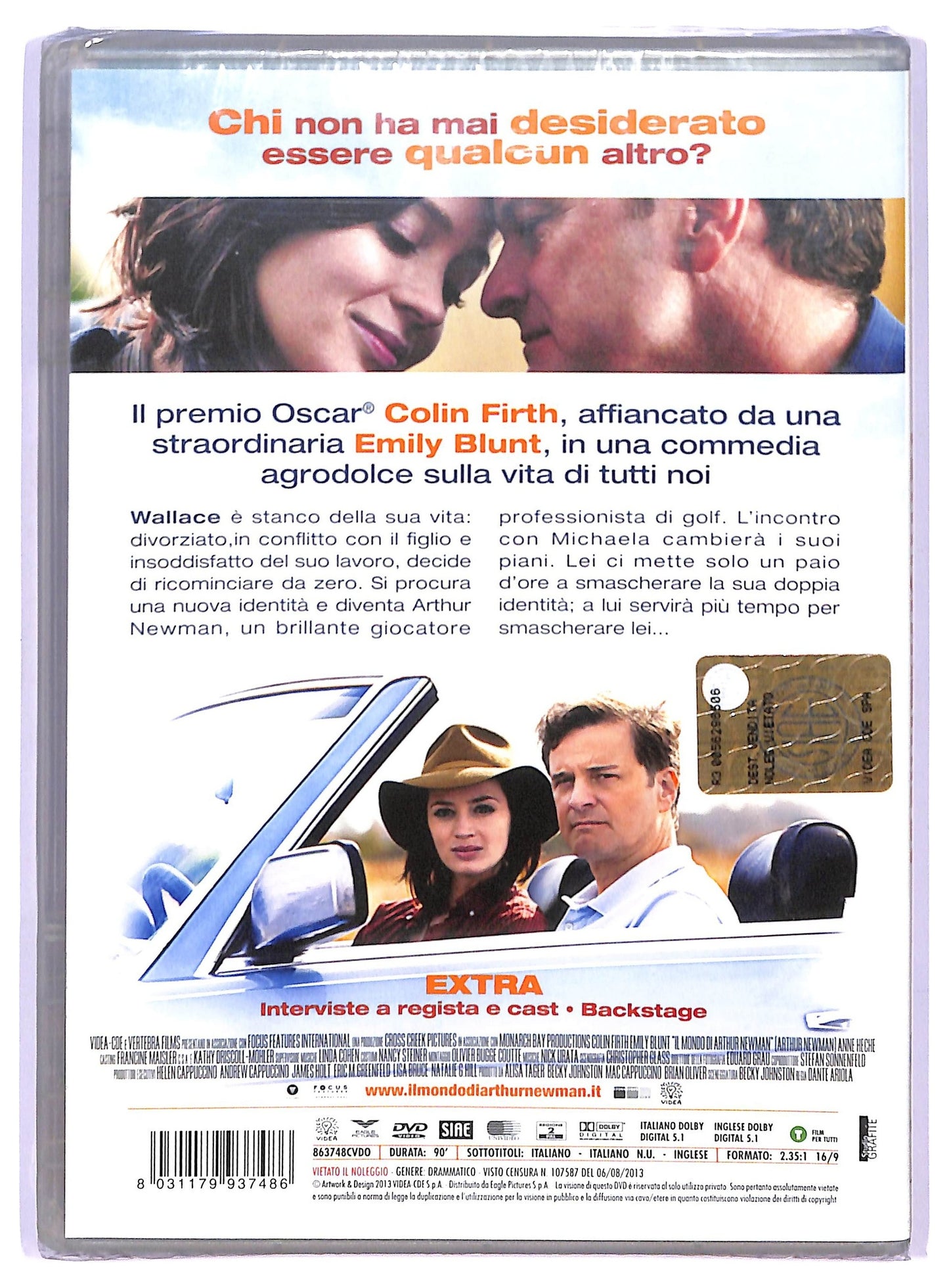 EBOND il mondo di arthur newman DVD D741908