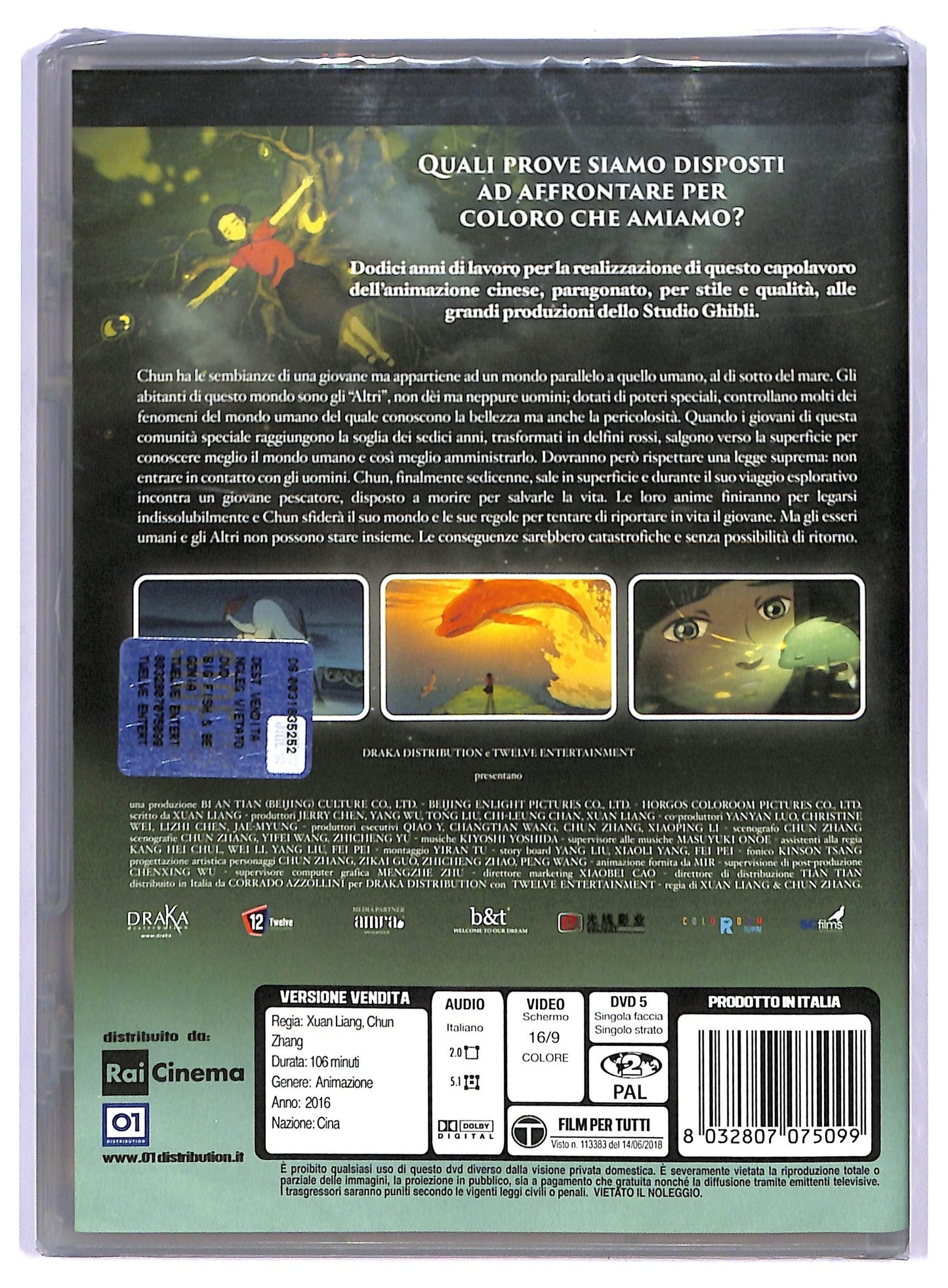 EBOND Big Fish & Begonia DVD D741957