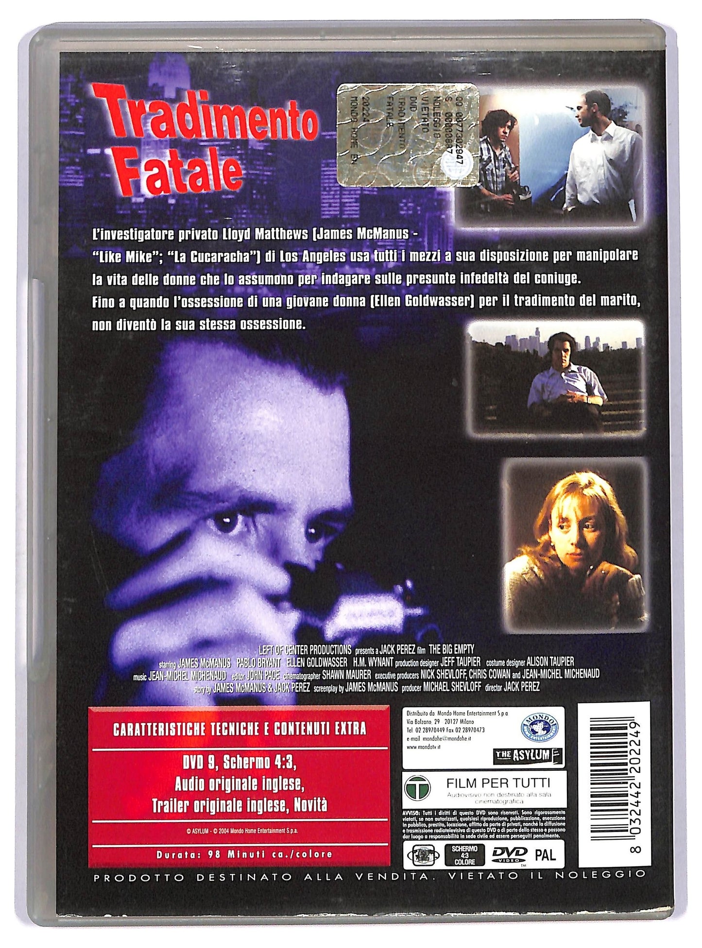 EBOND tradimento fatale DVD D742012