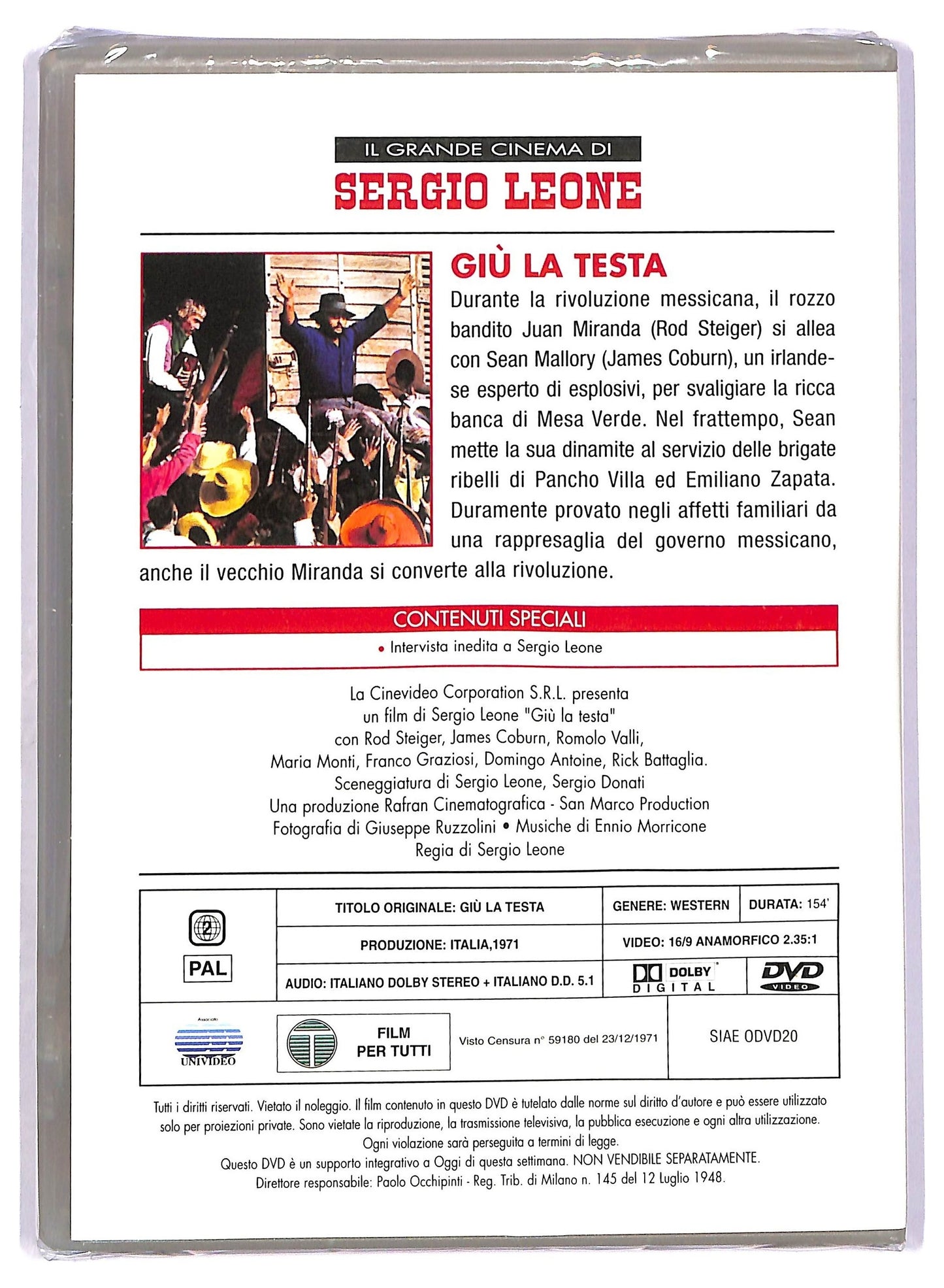 EBOND Giu la testa EDITORIALE DVD D742115