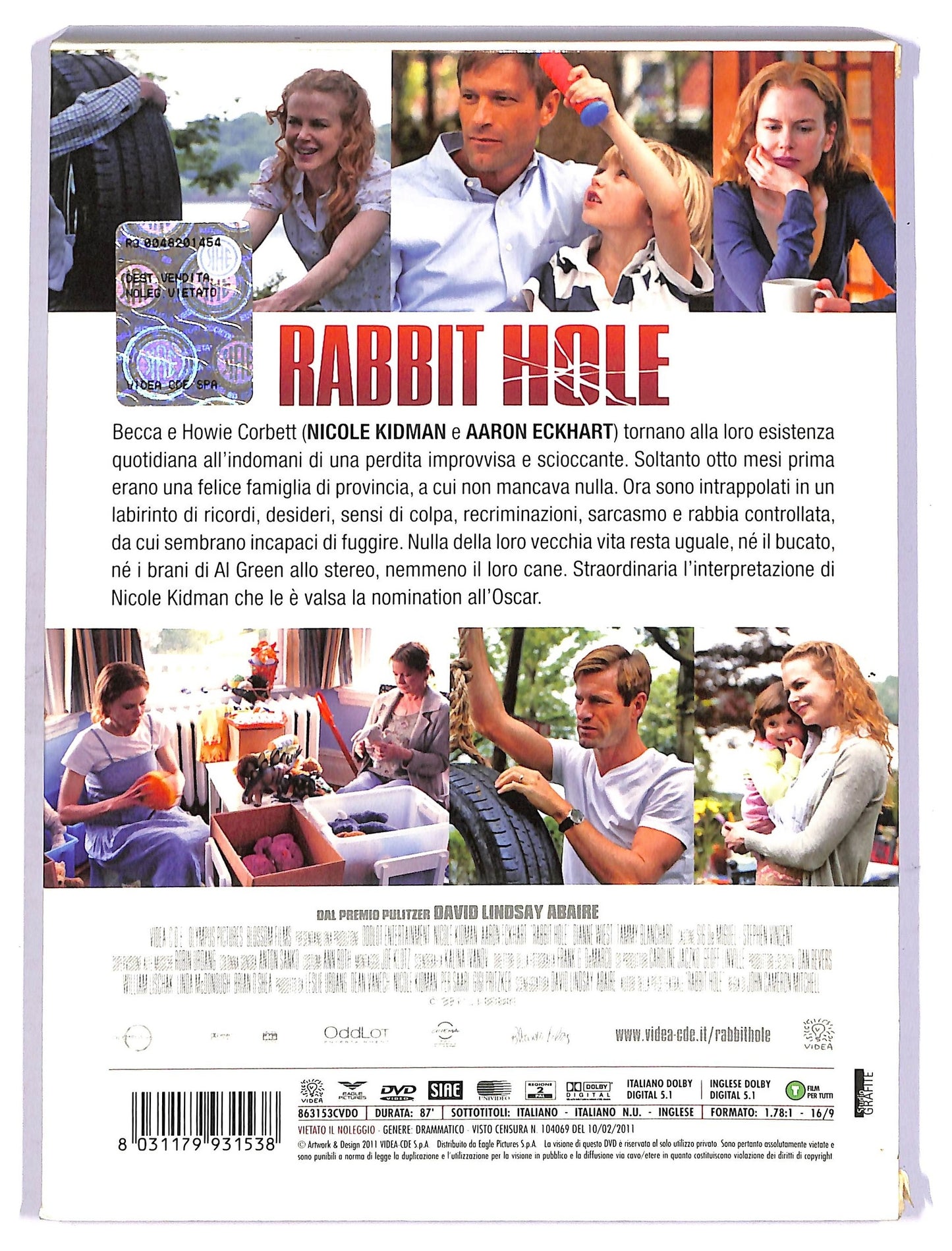 EBOND Rabbit Hole SLIPCASE DVD SLIM D742219