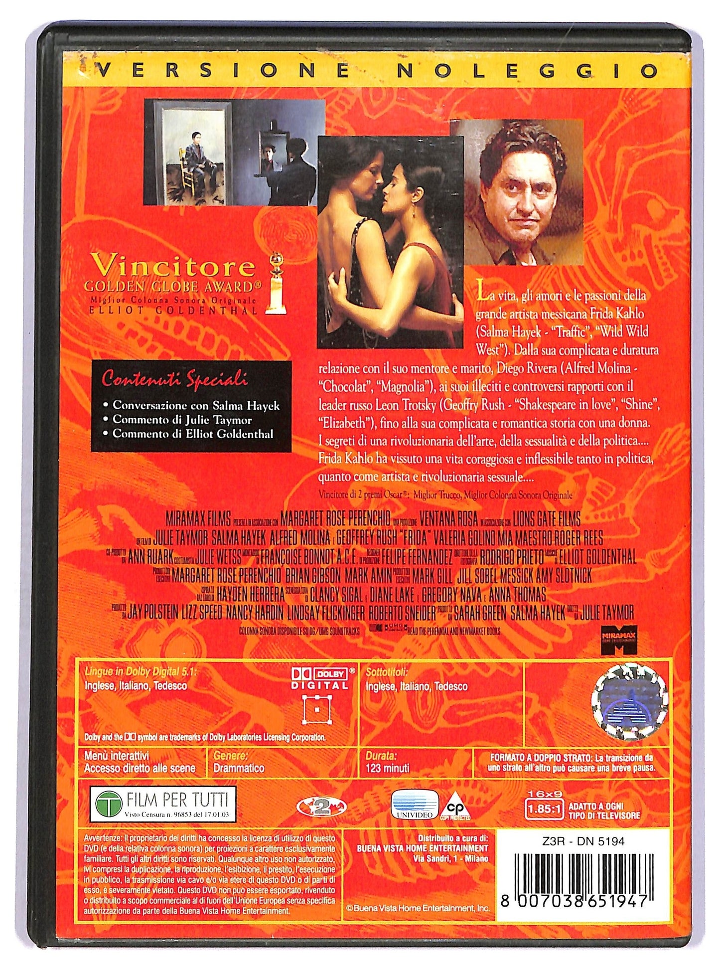 EBOND Frida NOLEGGIO DVD D742328