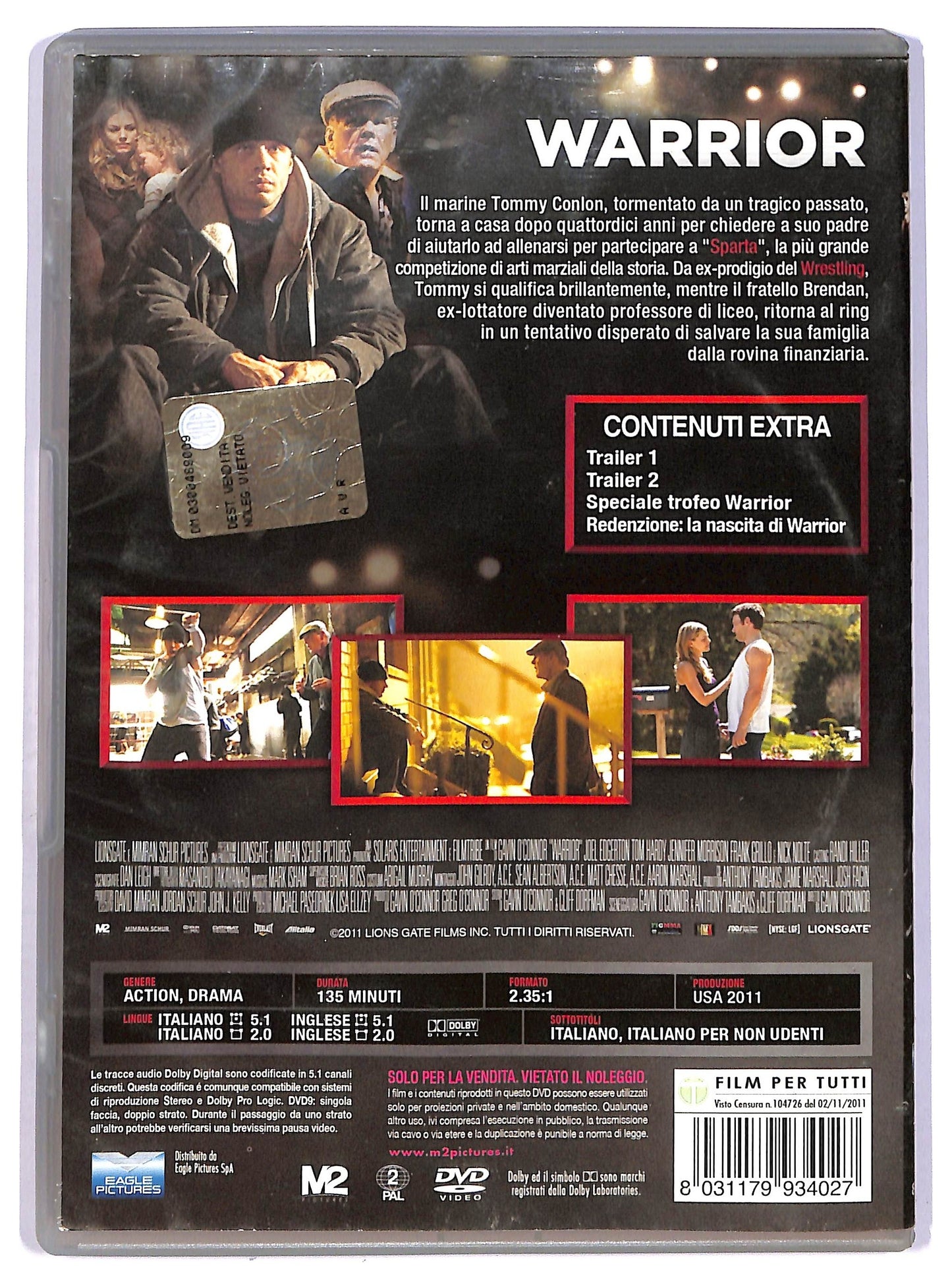 EBOND Warrior DVD D742418