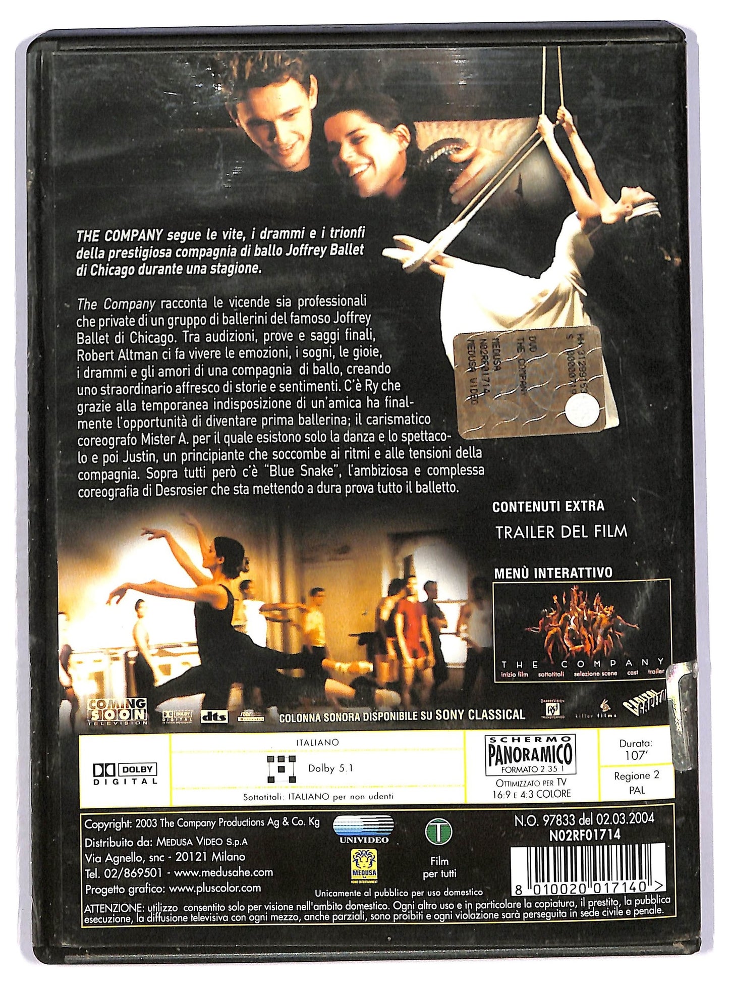 EBOND The company DVD NOLEGGIO D742515