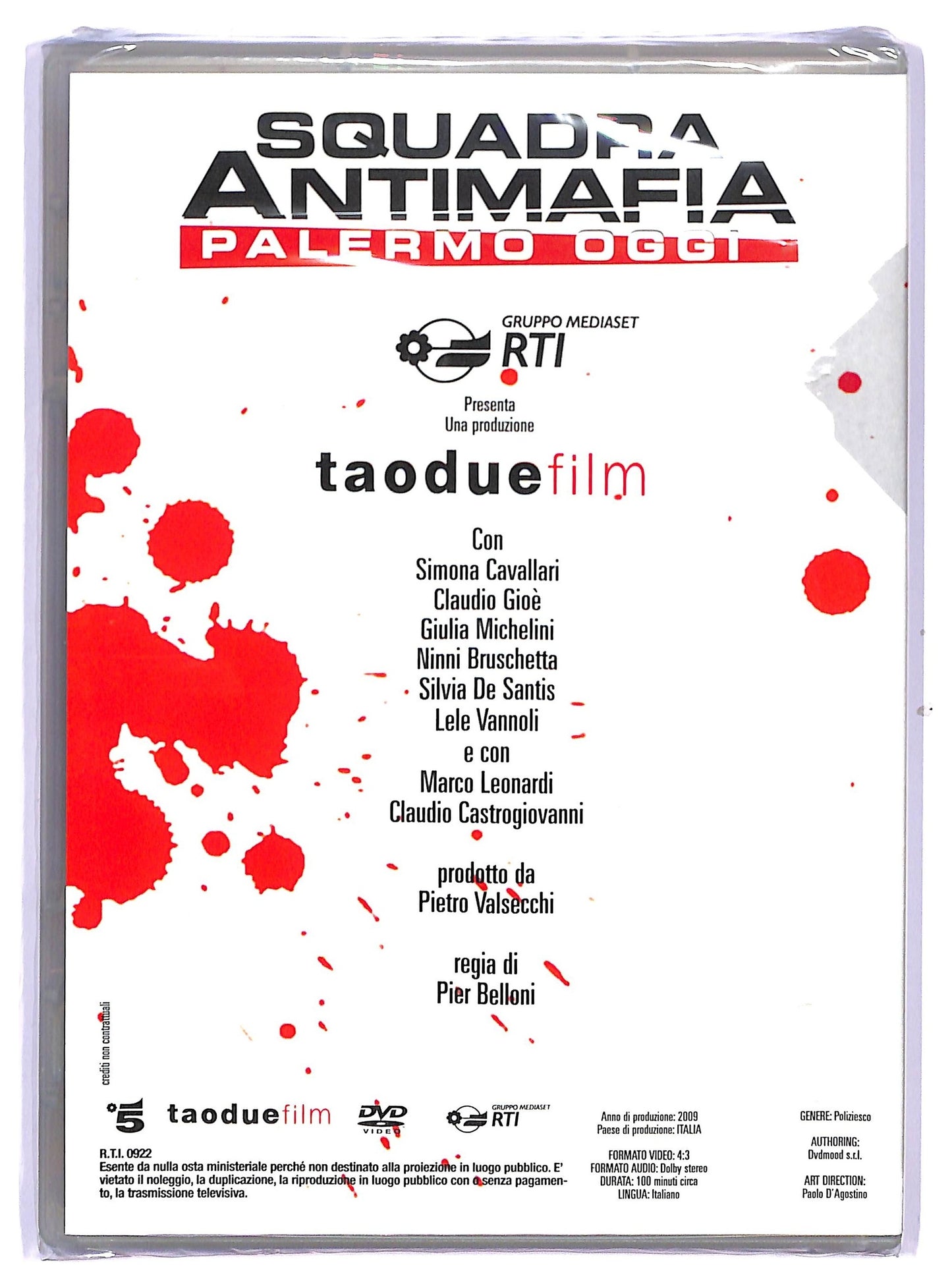 EBOND Squadra antimafia - Palermo oggi quinta puntata EDITORIALE DVD D742627