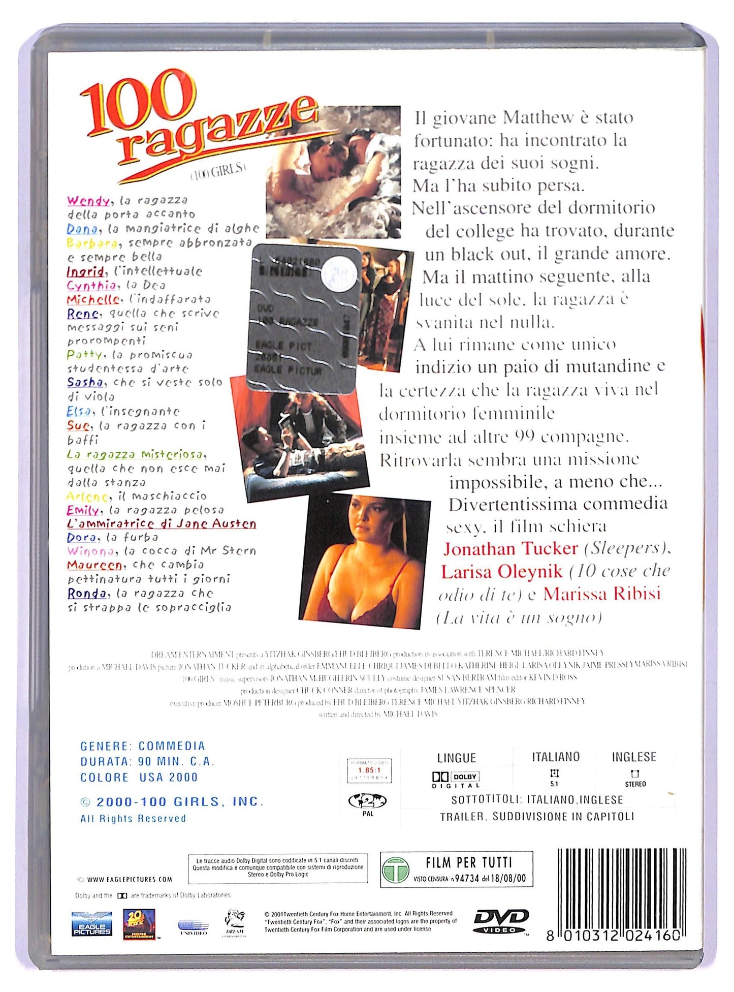 EBOND 100 ragazze DVD D742639