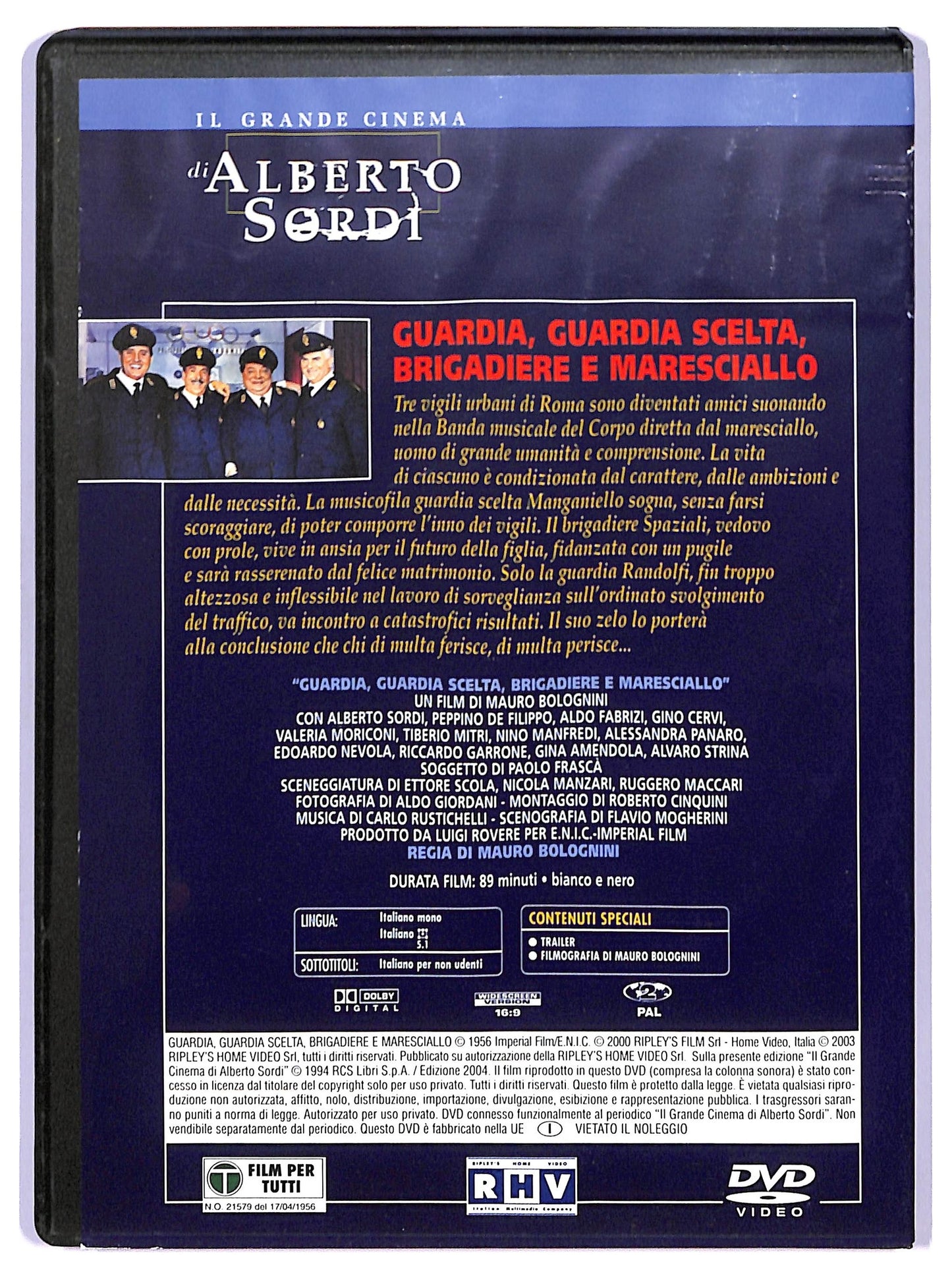 EBOND Guardia, Guardia Scelta, Brigadiere E Maresciallo EDITORIALE DVD D742703