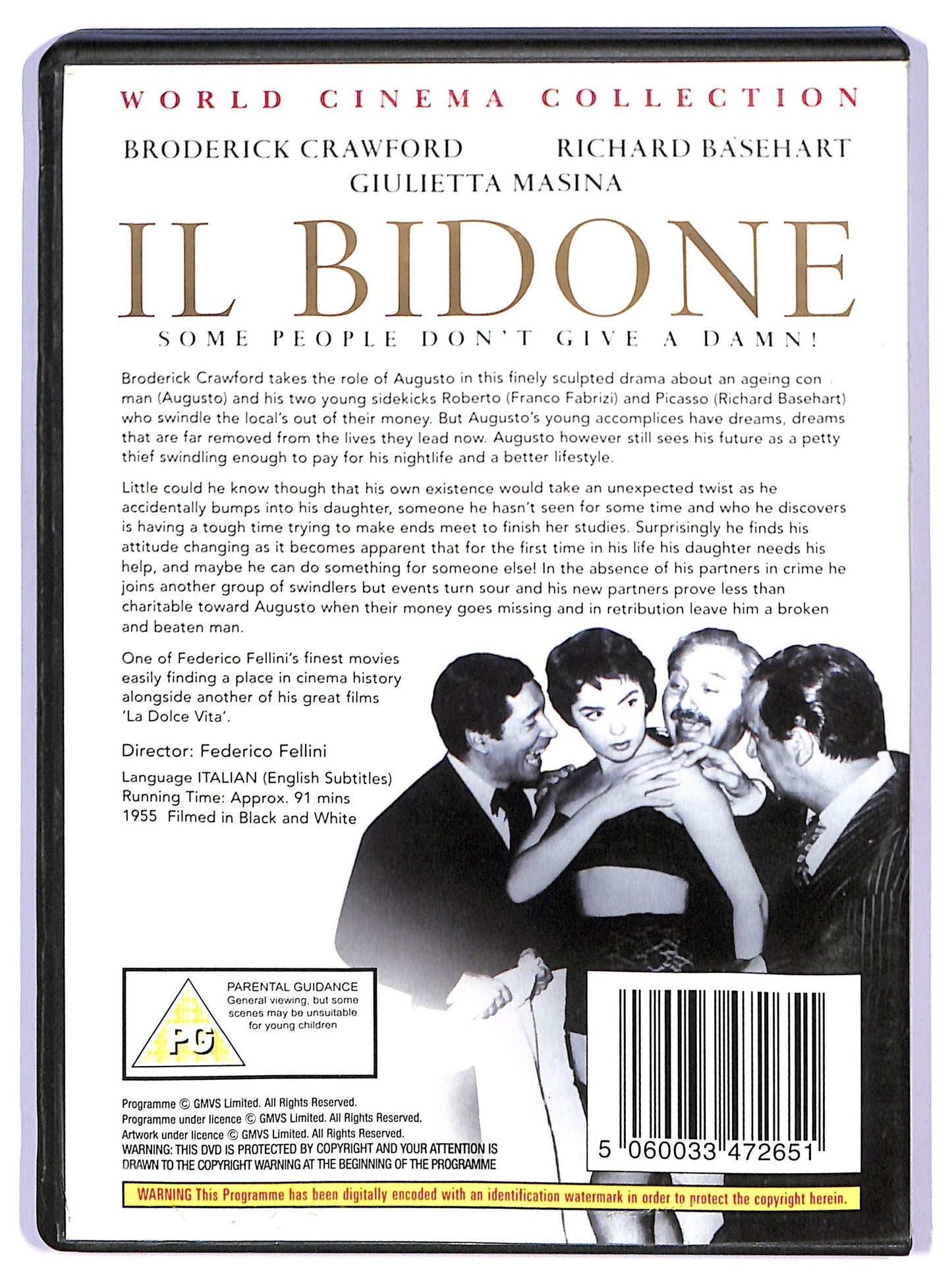 EBOND Il Bidone - Edizione - Regno Unito DVD D742807