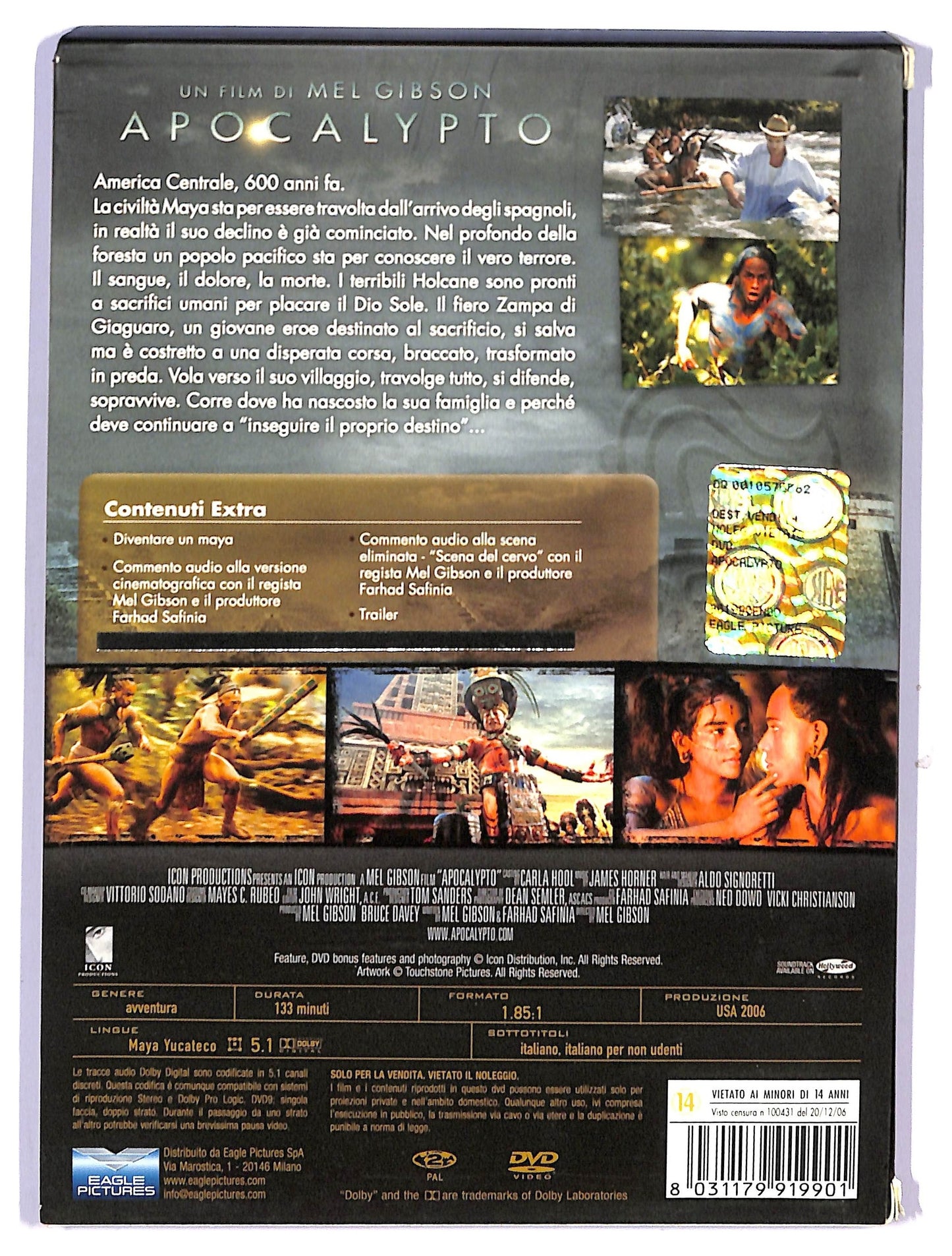 EBOND Apocalypto DIGIPACK DVD D742861
