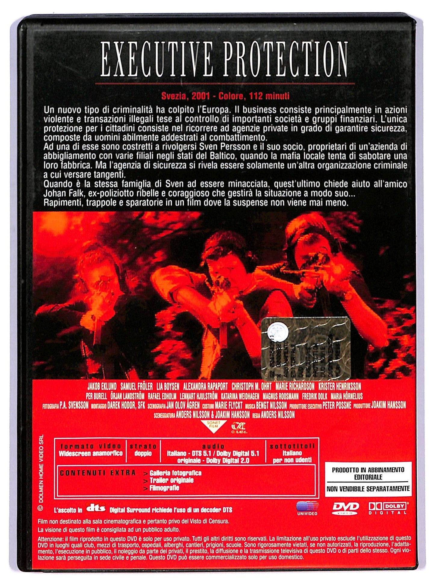 EBOND executive protection EDITORIALE DVD D742863