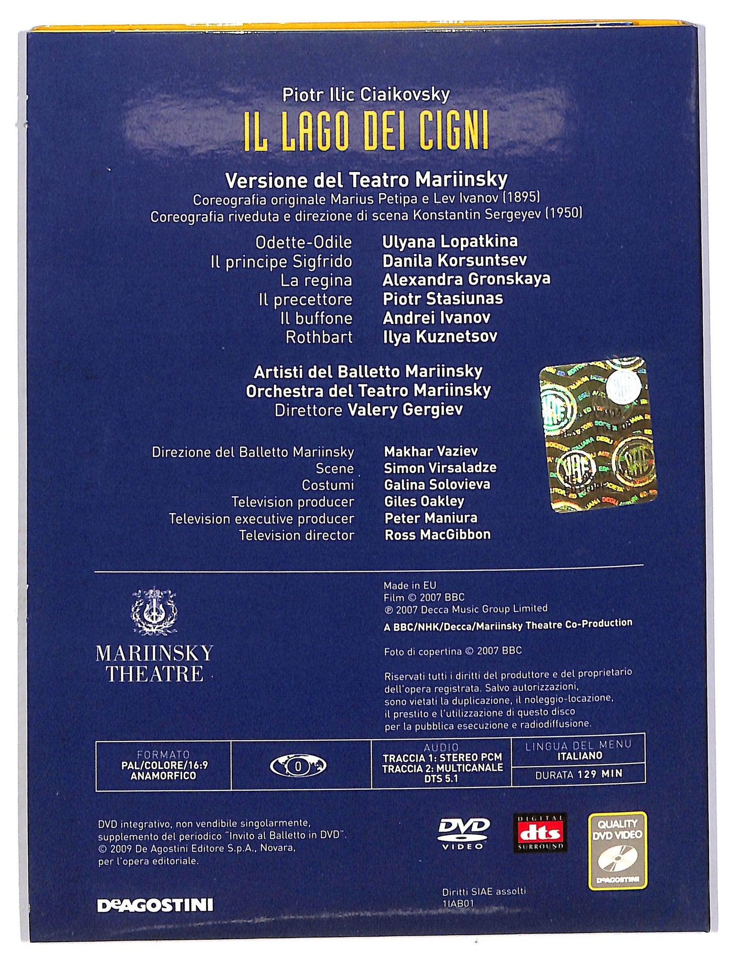 EBOND Il Lago Dei Cigni + Booklet - Invito Al Balletto N.43 DVD D742957