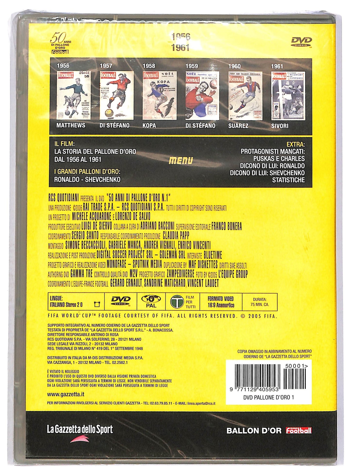 EBOND Ronaldo - Shevchenko vol.1 EDITORIALE DVD D742968