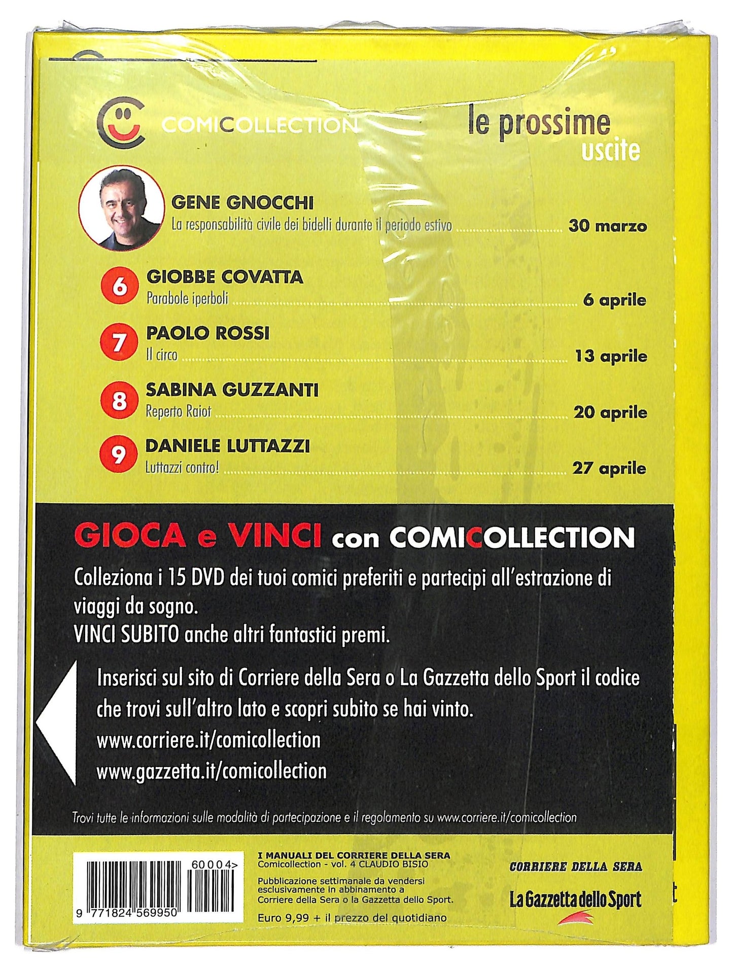 EBOND Comicollection Claudio Bisio vol.4 EDITORIALE DVD D743004